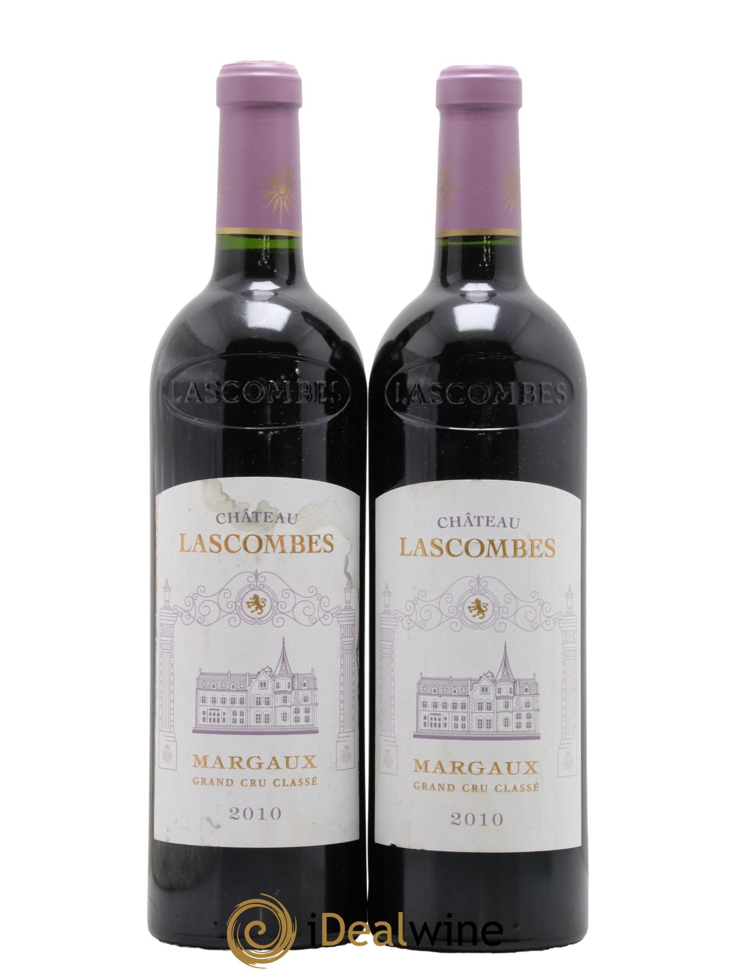 Château Lascombes 2ème Grand Cru Classé 2010 - Lot of 2 bottles - 0