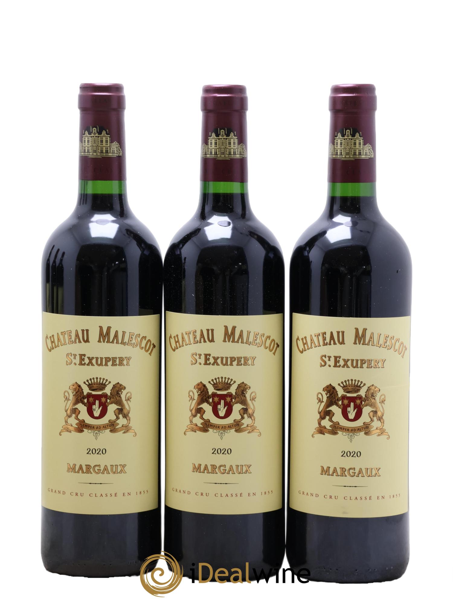Château Malescot Saint-Exupéry 3ème Grand Cru Classé 2020 - Lotto di 6 bottiglie - 1