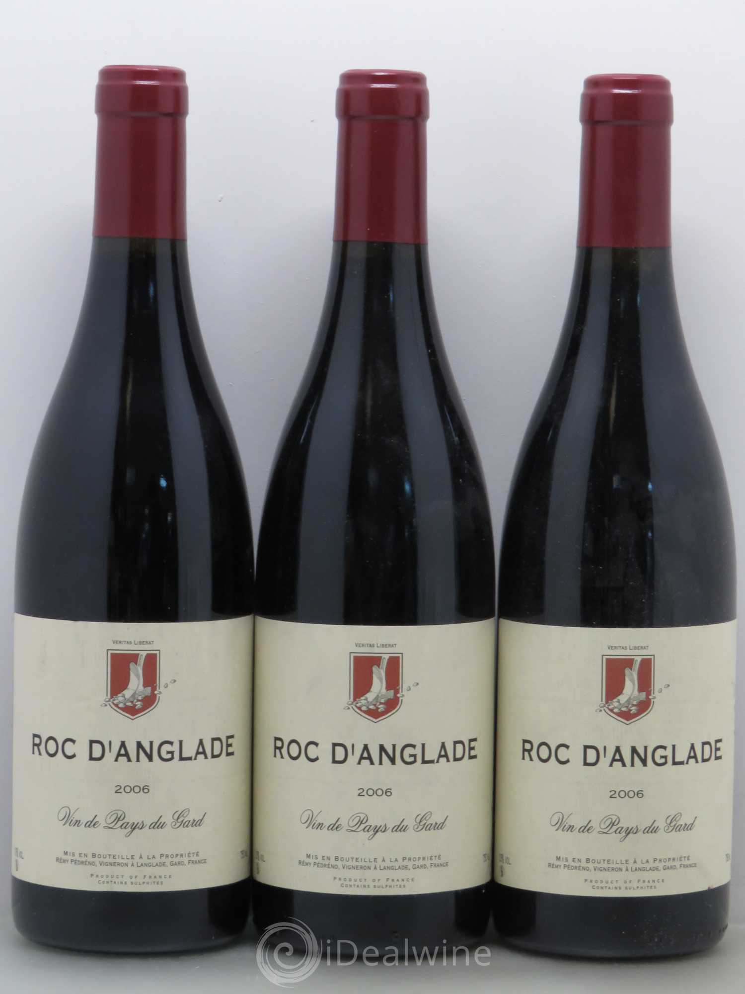 Gard Roc d'Anglade Rémy Pédréno 2006 - Posten von 3 Flaschen - 0