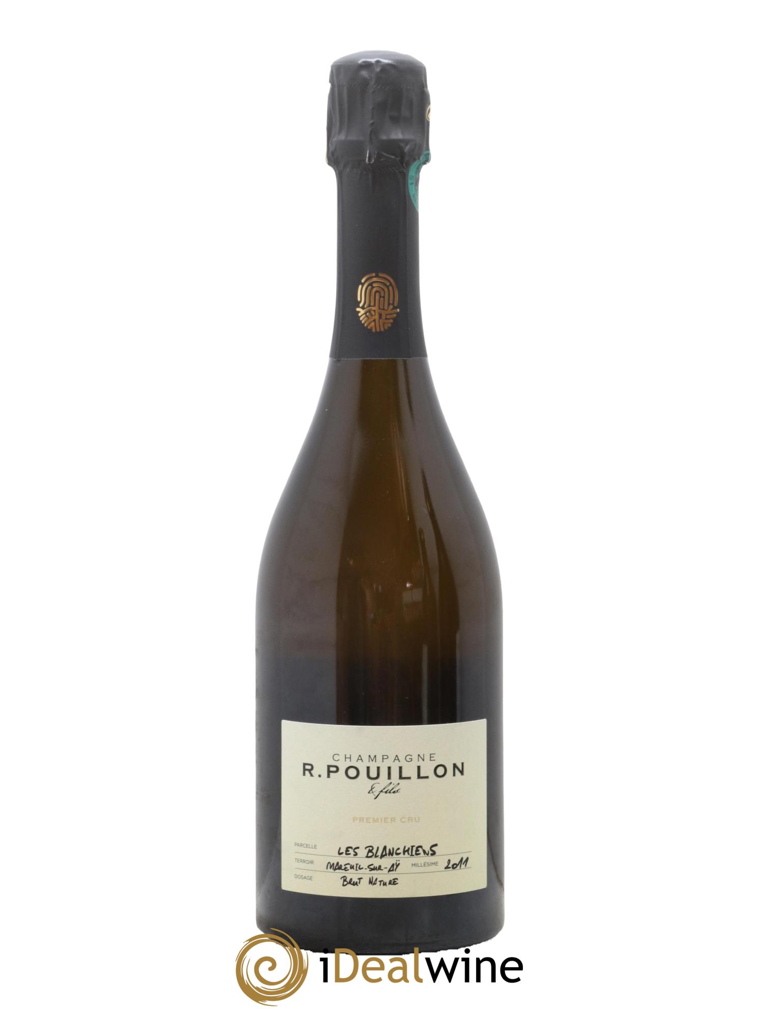 Les Blanchiens 1er Cru Brut Nature R. Pouillon & fils 2011 - Lot de 1 bouteille - 0