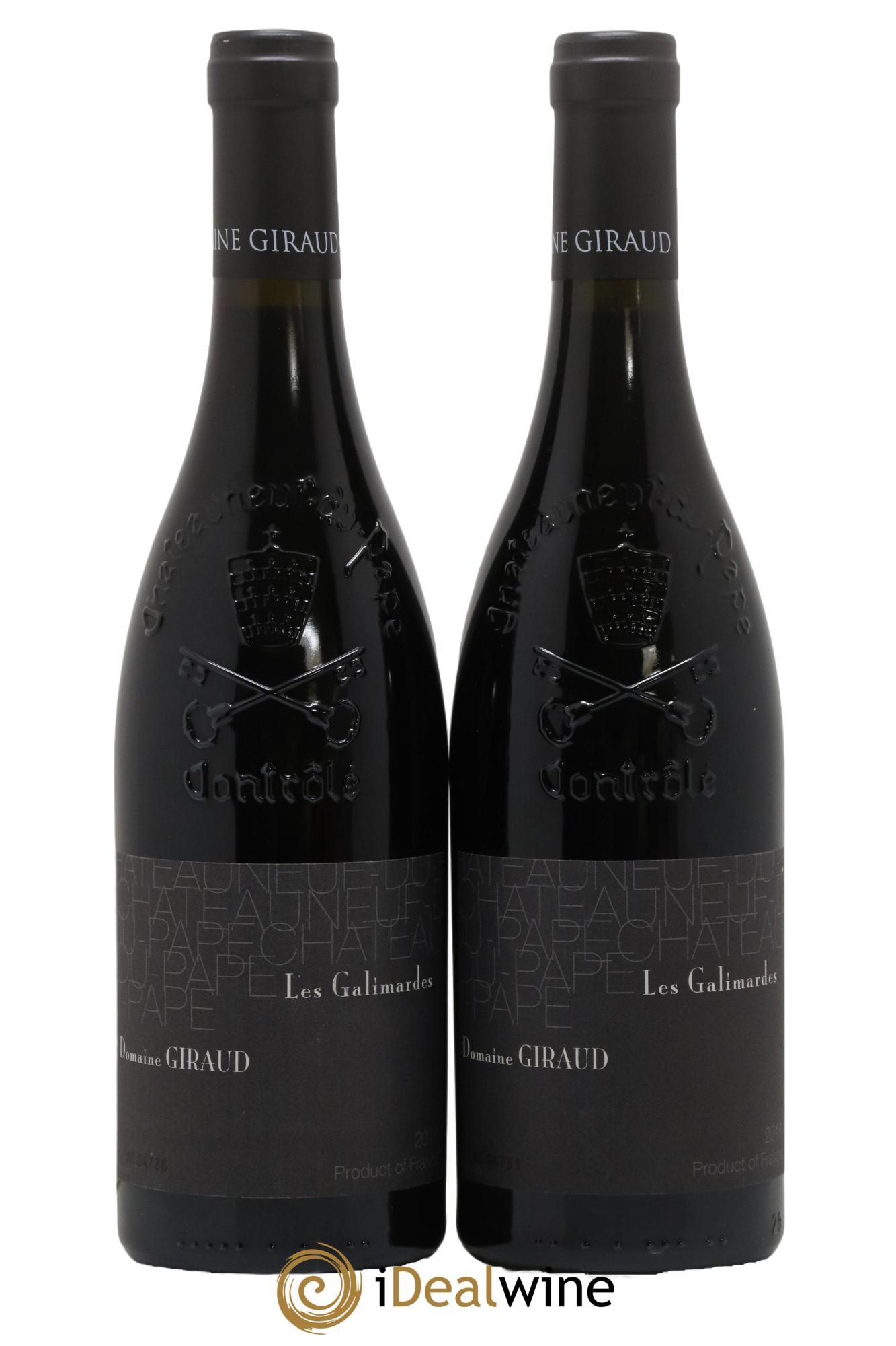 Châteauneuf-du-Pape Les Gallimardes Giraud (Domaine) 2016 - Lot de 2 bouteilles - 0
