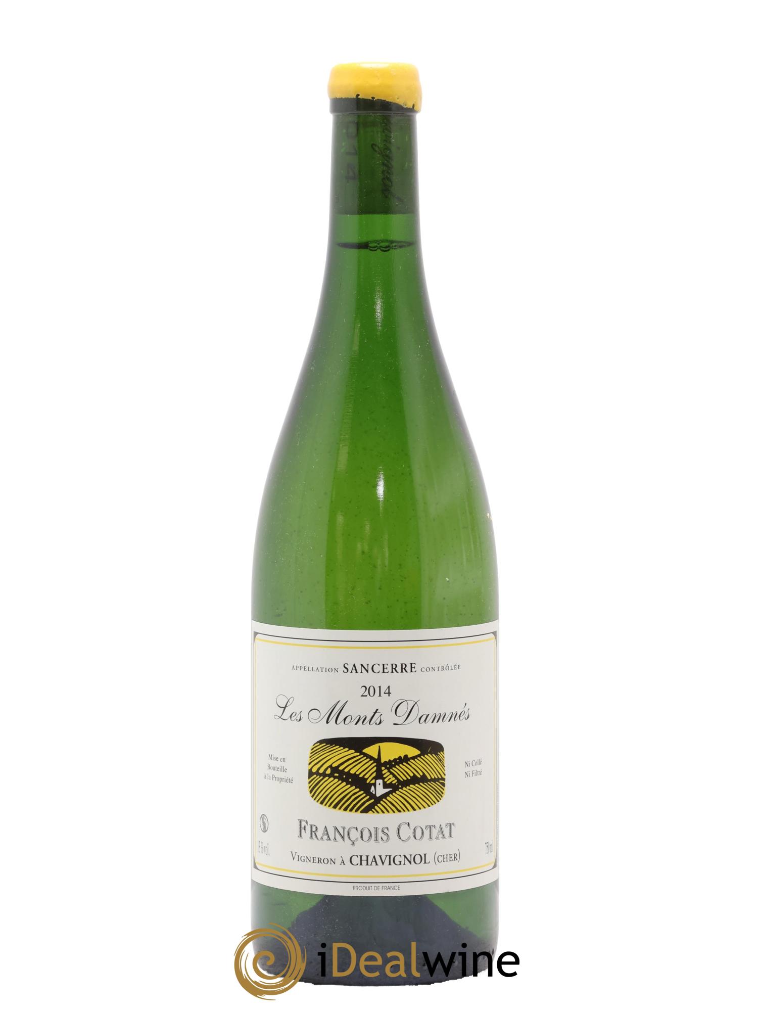 Sancerre Les Monts Damnés François Cotat 2014 - Posten von 1 Flasche - 0