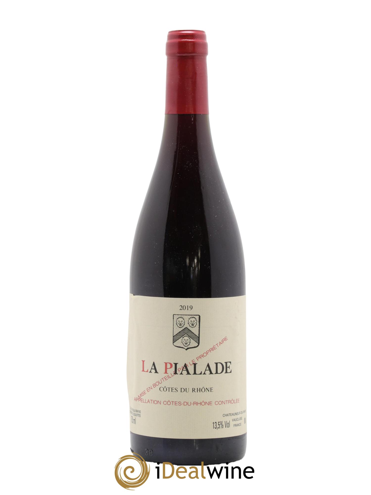 Côtes-du-Rhône La Pialade Emmanuel Reynaud 2019 - Lot of 1 bottle - 0