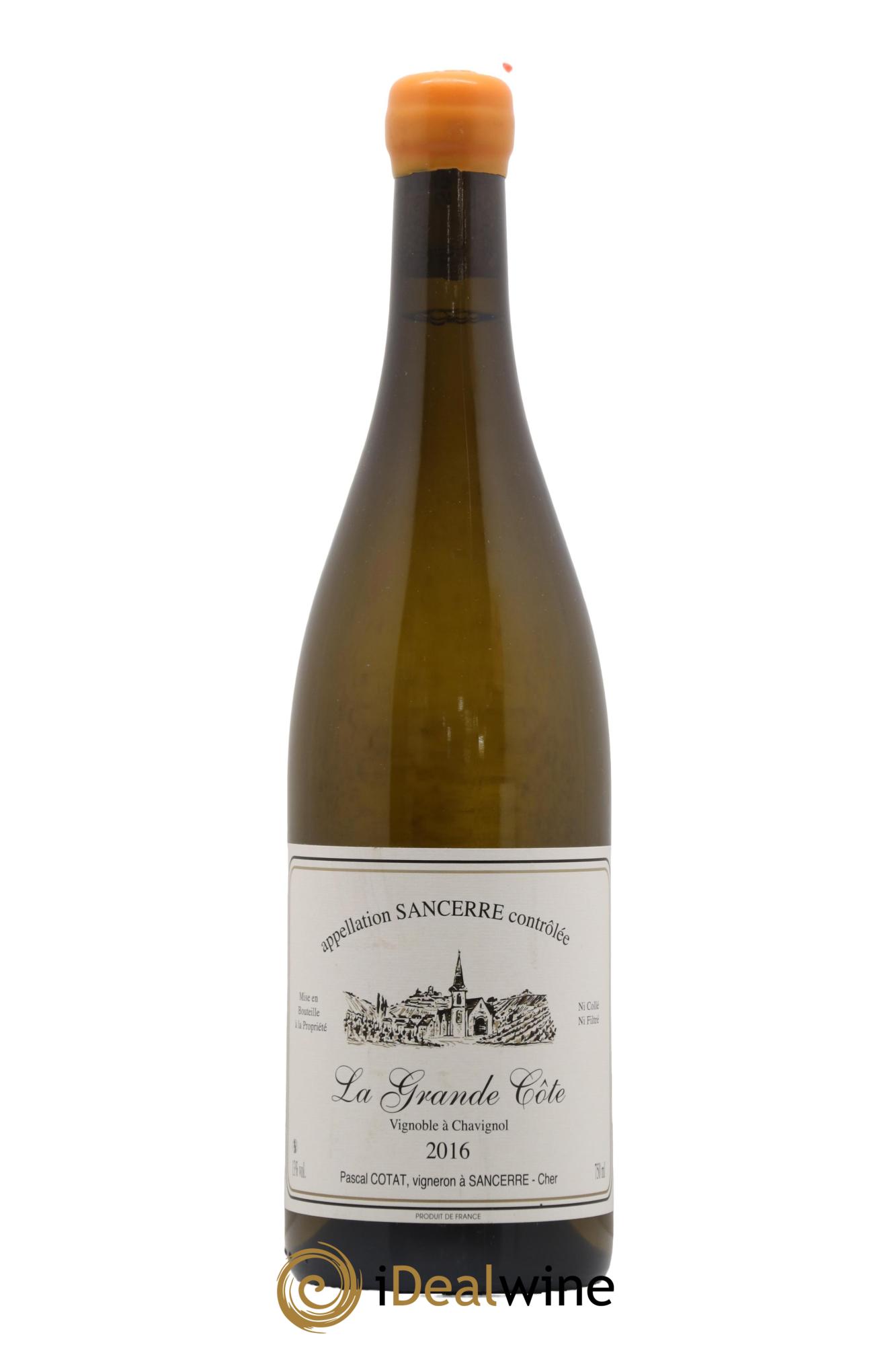 Sancerre La Grande Côte Pascal Cotat 2016 - Lot de 1 bouteille - 0