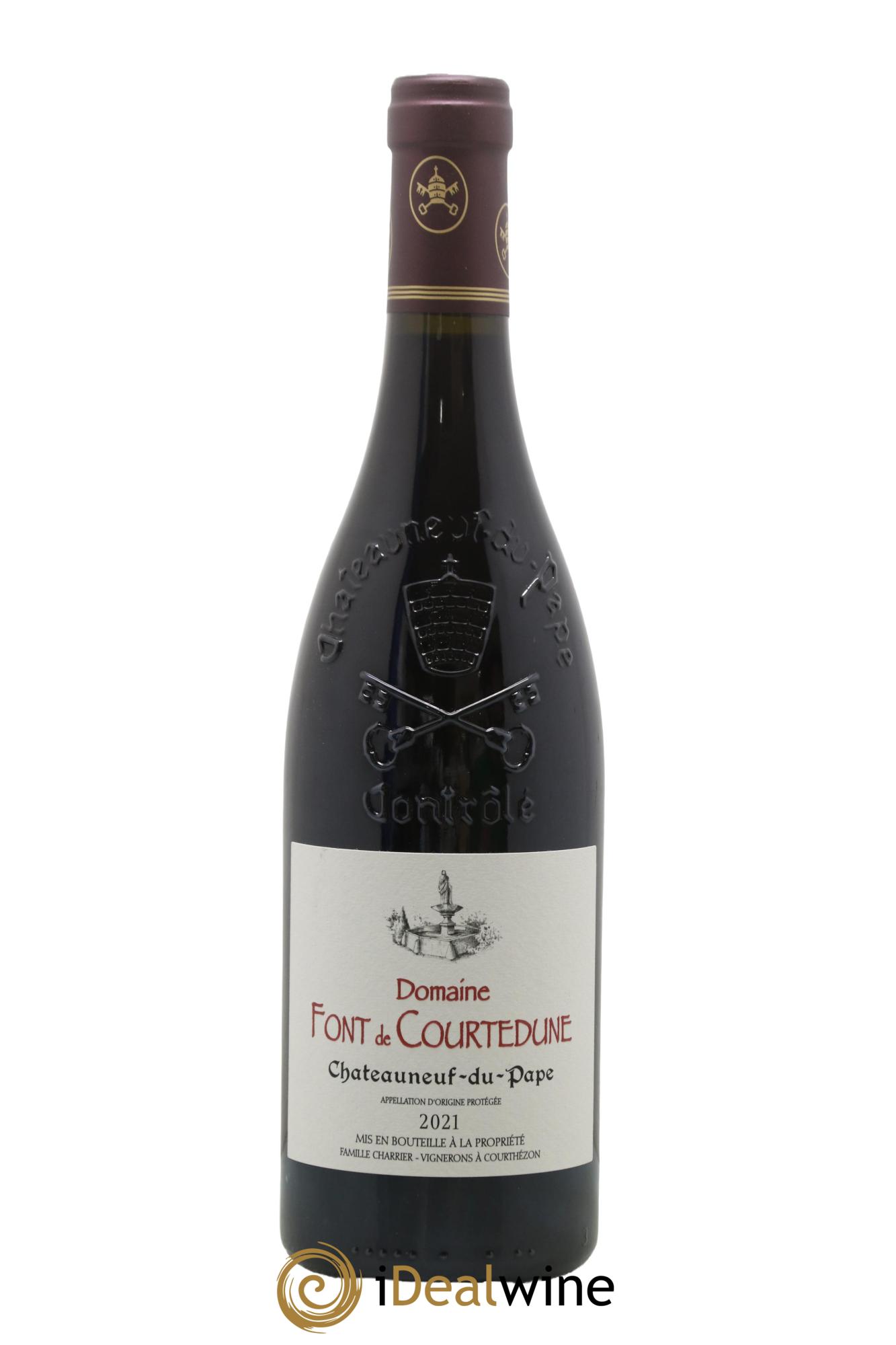 Châteauneuf-du-Pape Font de Courtedune 2021 - Lot de 1 bouteille - 0
