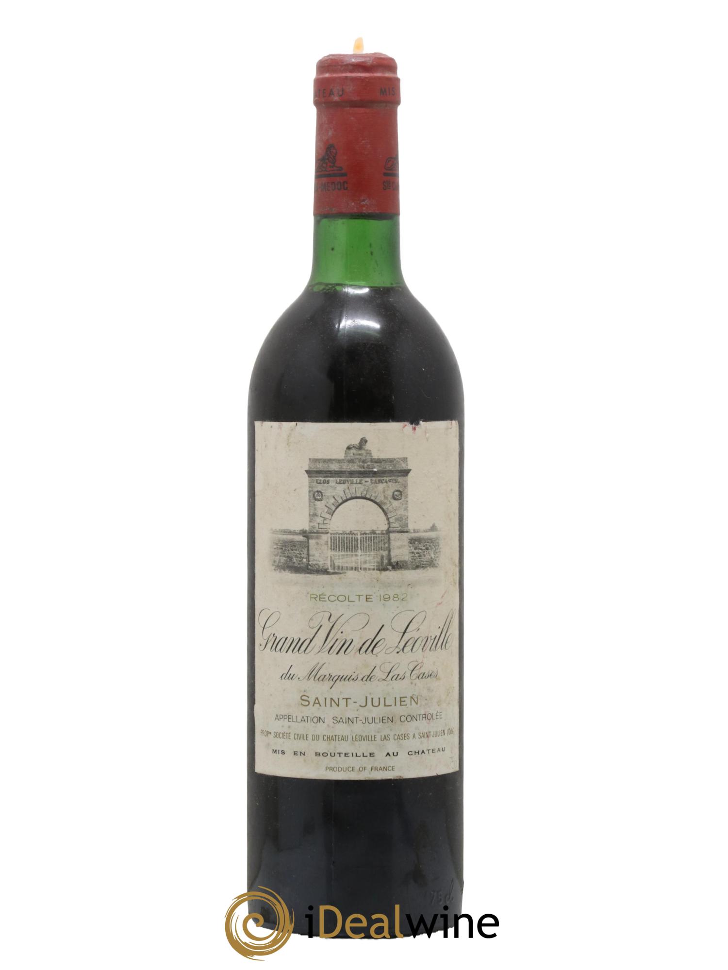 Château Léoville Las Cases 2ème Grand Cru Classé 1982 - Lot de 1 bouteille - 0