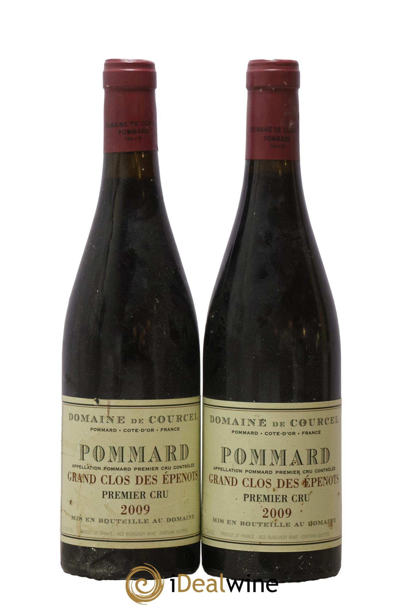 Pommard 1er Cru Grand Clos des Epenots de Courcel (Domaine) 2009 - Lot de 2 bouteilles - 0