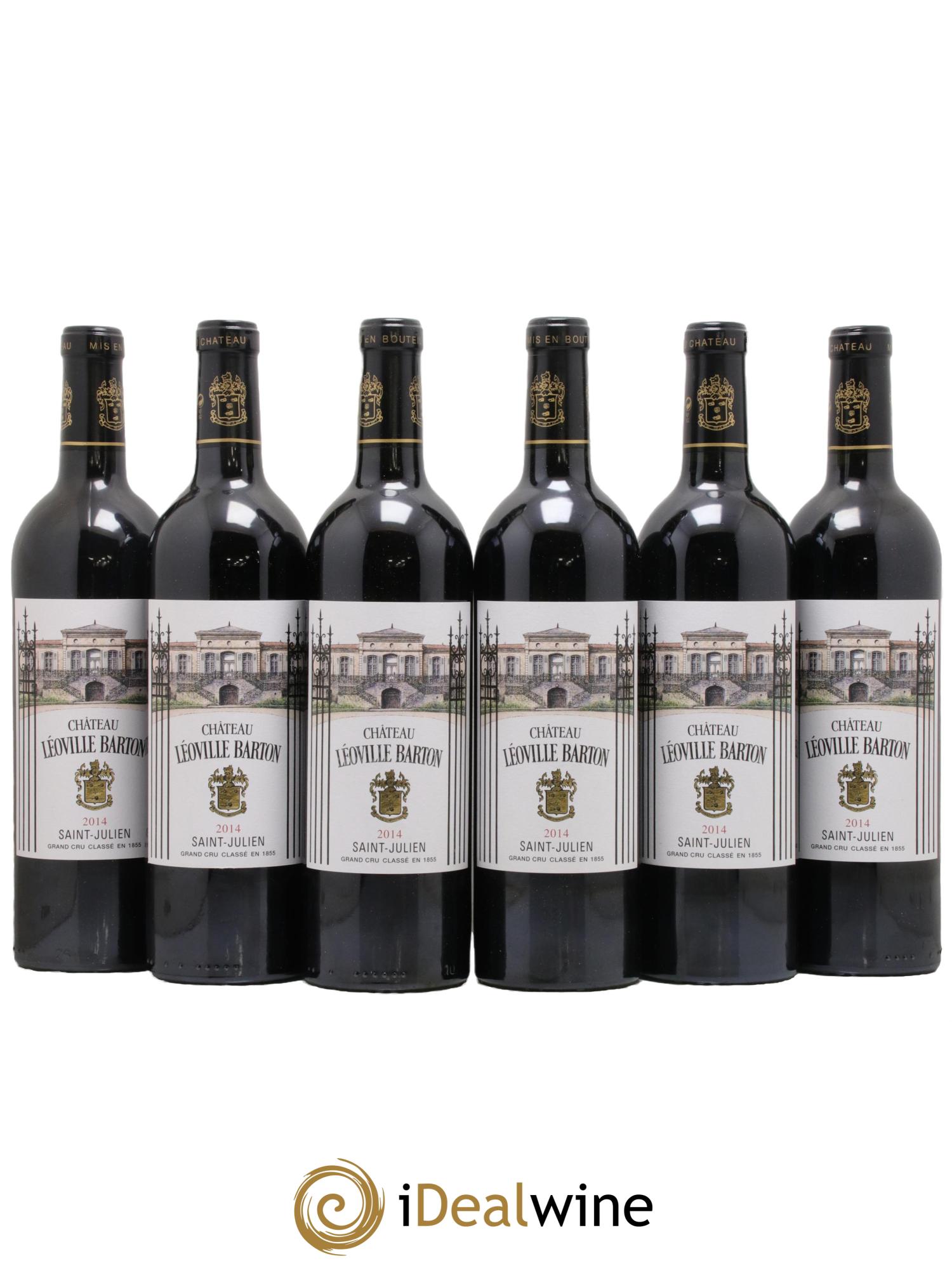 Château Léoville Barton 2ème Grand Cru Classé 2014 - Lot de 6 bouteilles - 0
