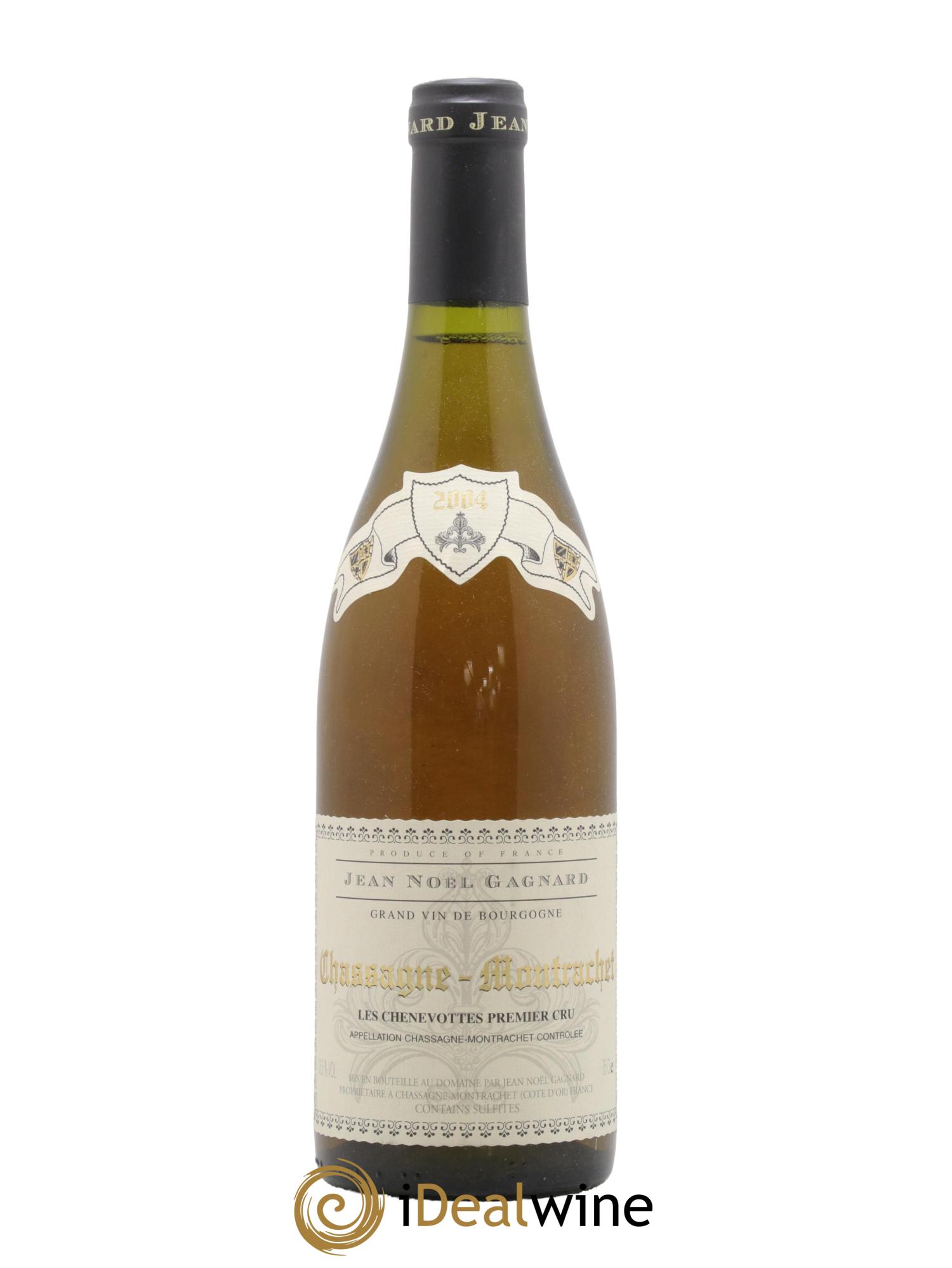 Chassagne-Montrachet 1er Cru Les Chenevottes Jean-Noël Gagnard 2004 - Lot de 1 bouteille - 0