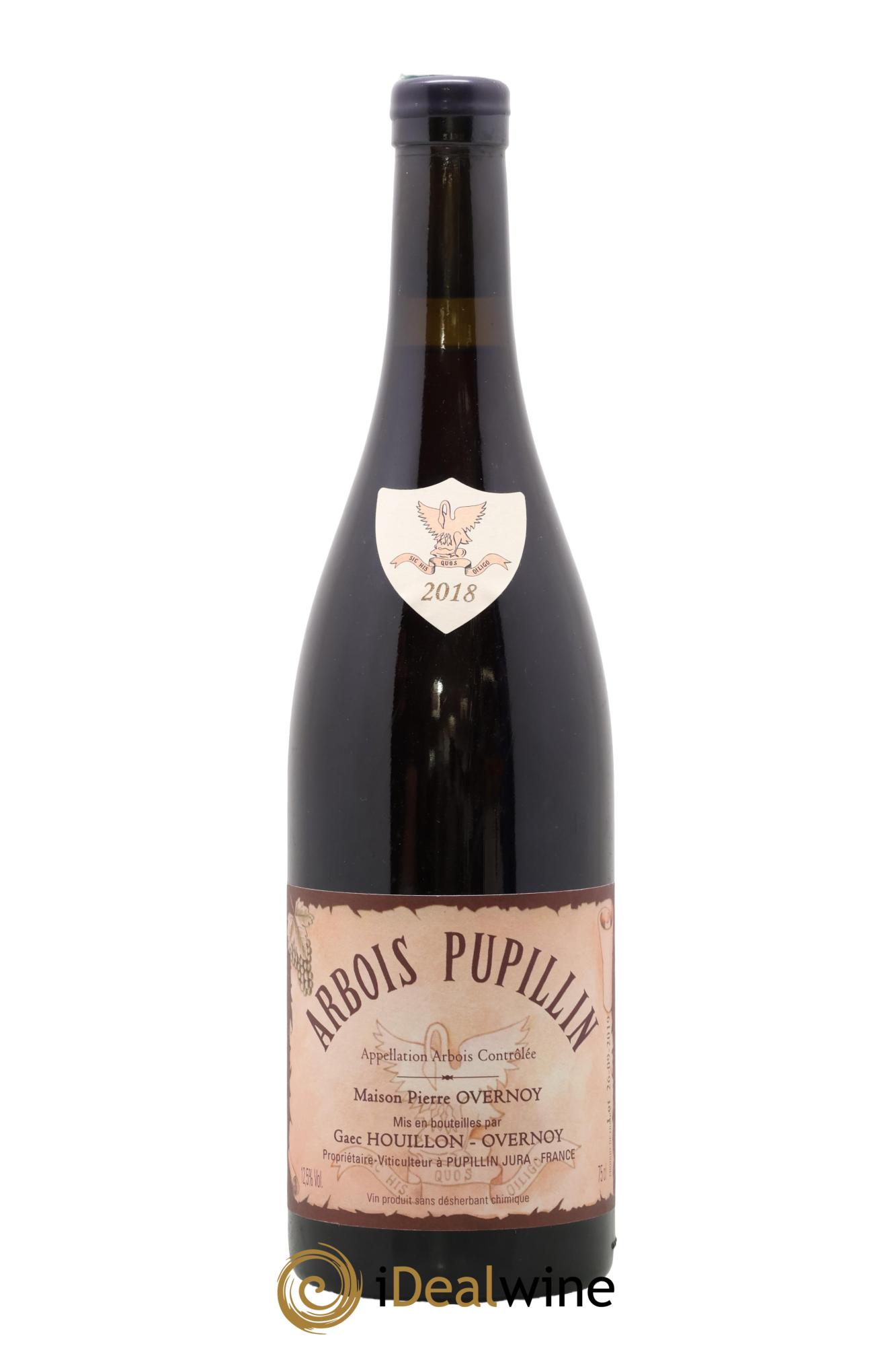 Arbois-Pupillin Ploussard Trousseau (cire violette) Overnoy-Houillon (Domaine) 2018 - Lot of 1 bottle - 0