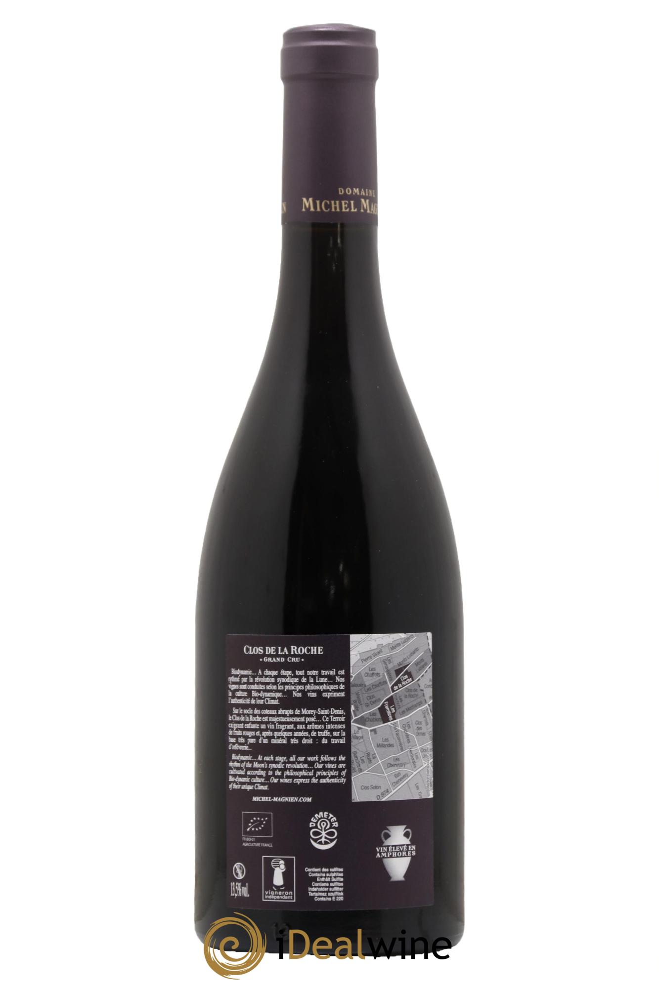 Clos de la Roche Grand Cru Michel Magnien 2017 - Lot de 1 bouteille - 1