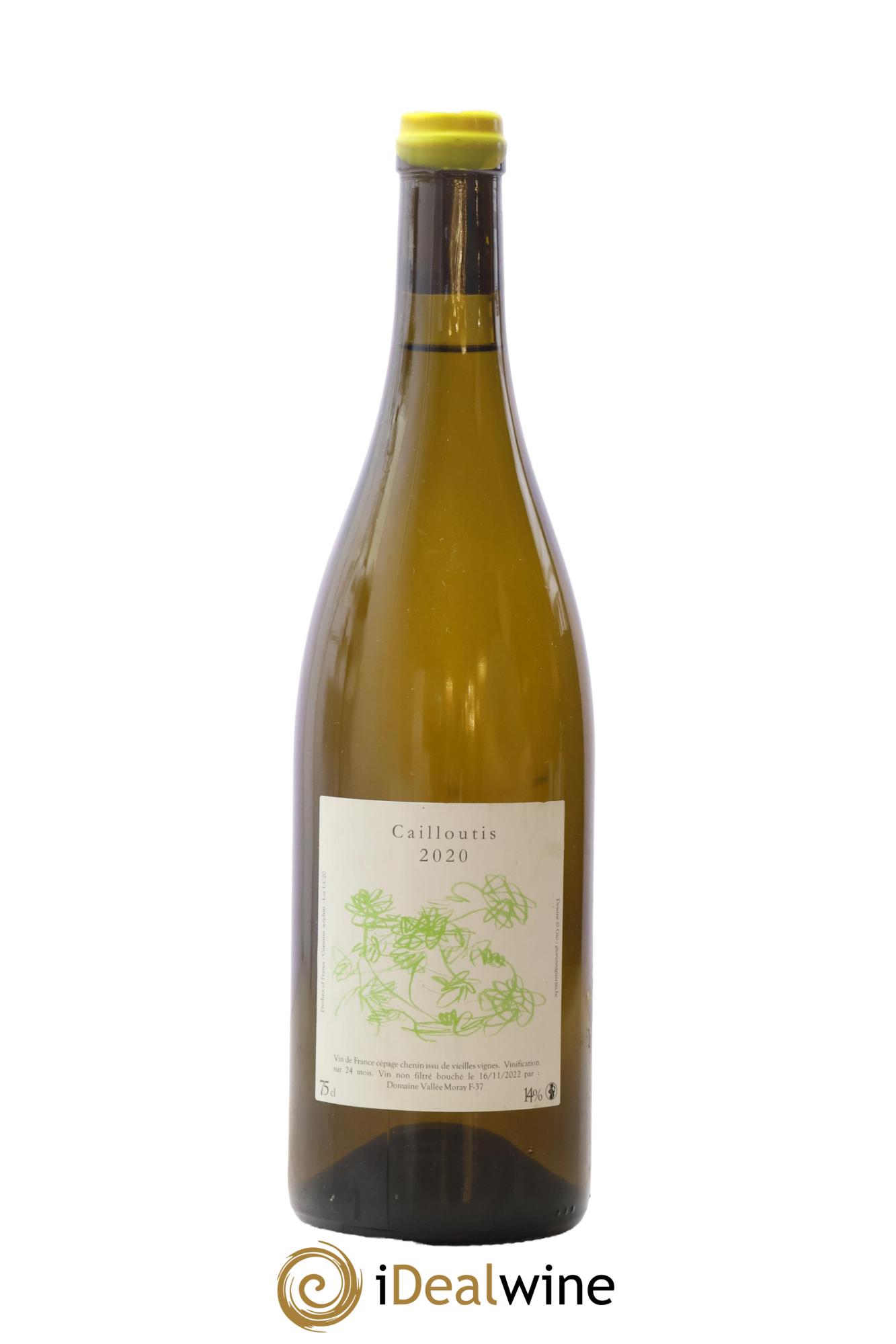 Vin de France Cailloutis Domaine Vallée Moray 2020 - Lotto di 1 bottiglia - 0