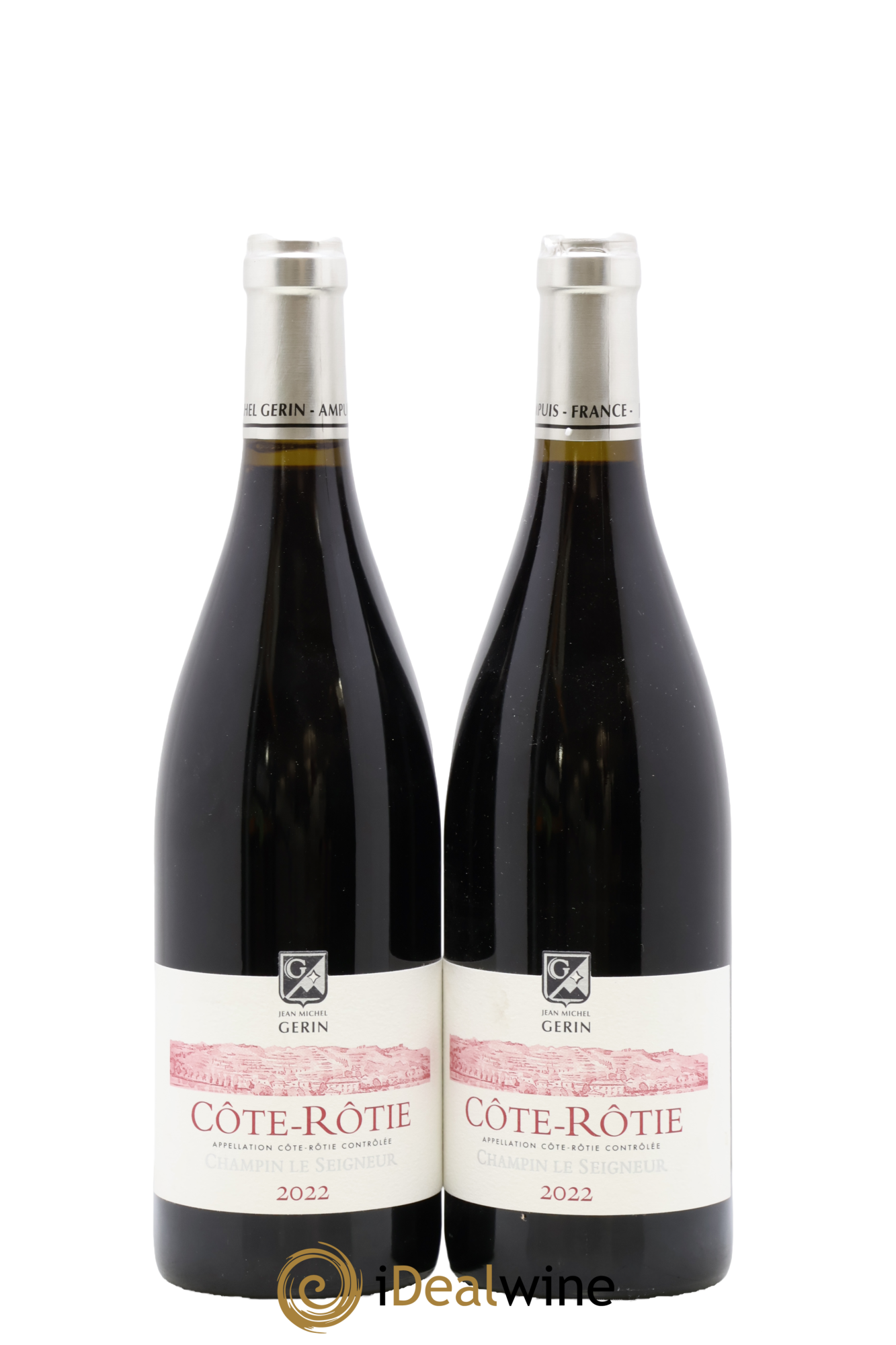 Côte-Rôtie Champin Le Seigneur Jean-Michel Gerin 2022 - Lot de 2 bouteilles - 0