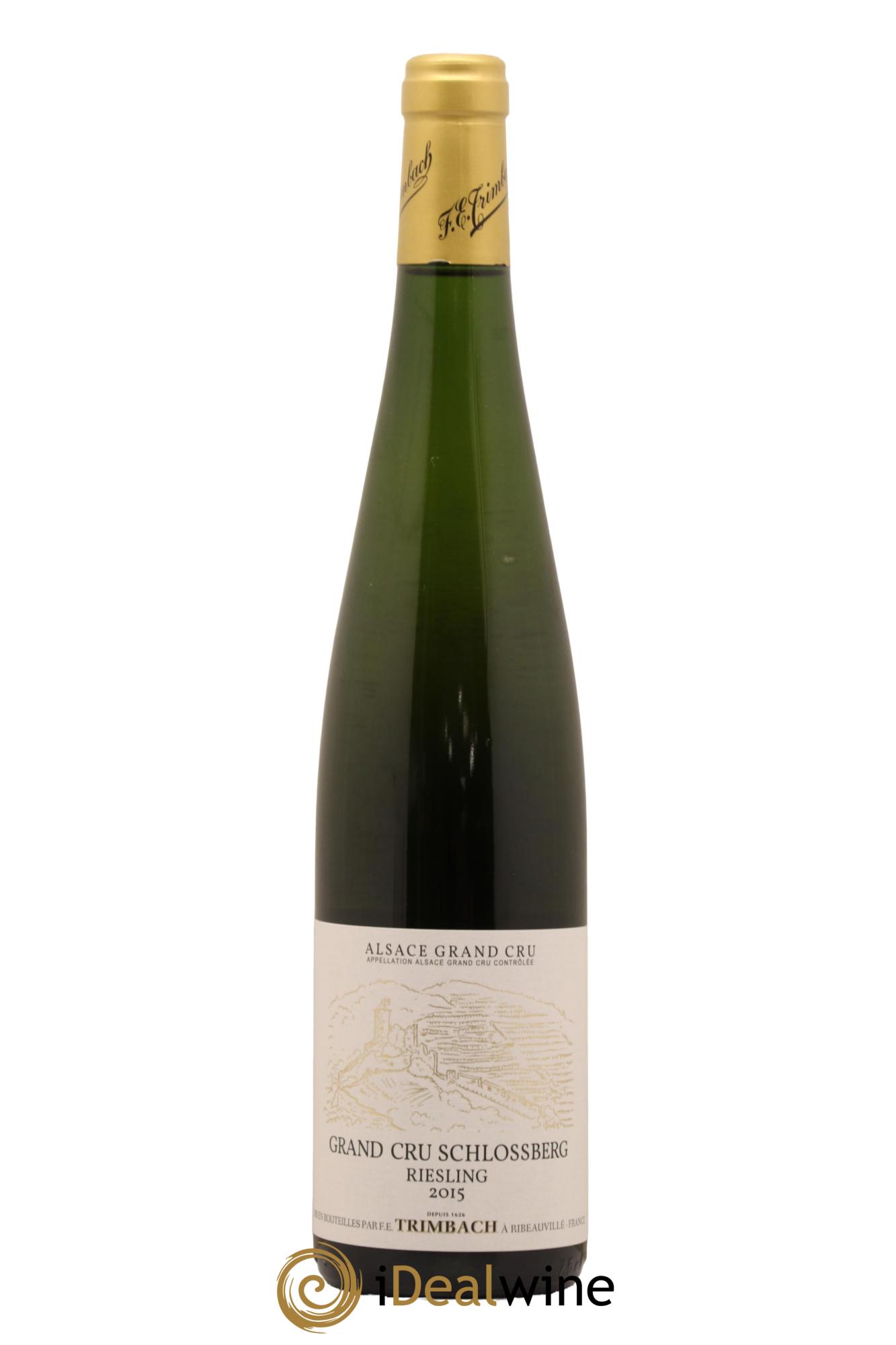 Alsace Riesling Grand Cru Schlossberg Trimbach (Domaine) 2015 - Lot de 1 bouteille - 0