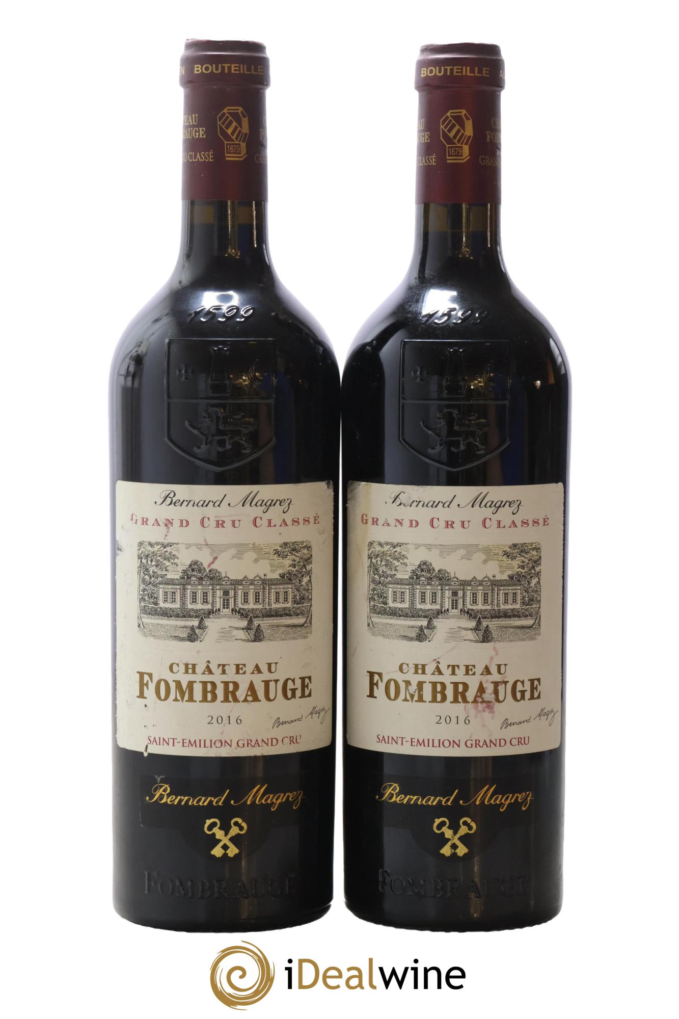 Château Fombrauge Grand Cru Classé 2016 - Lotto di 2 bottiglie - 0