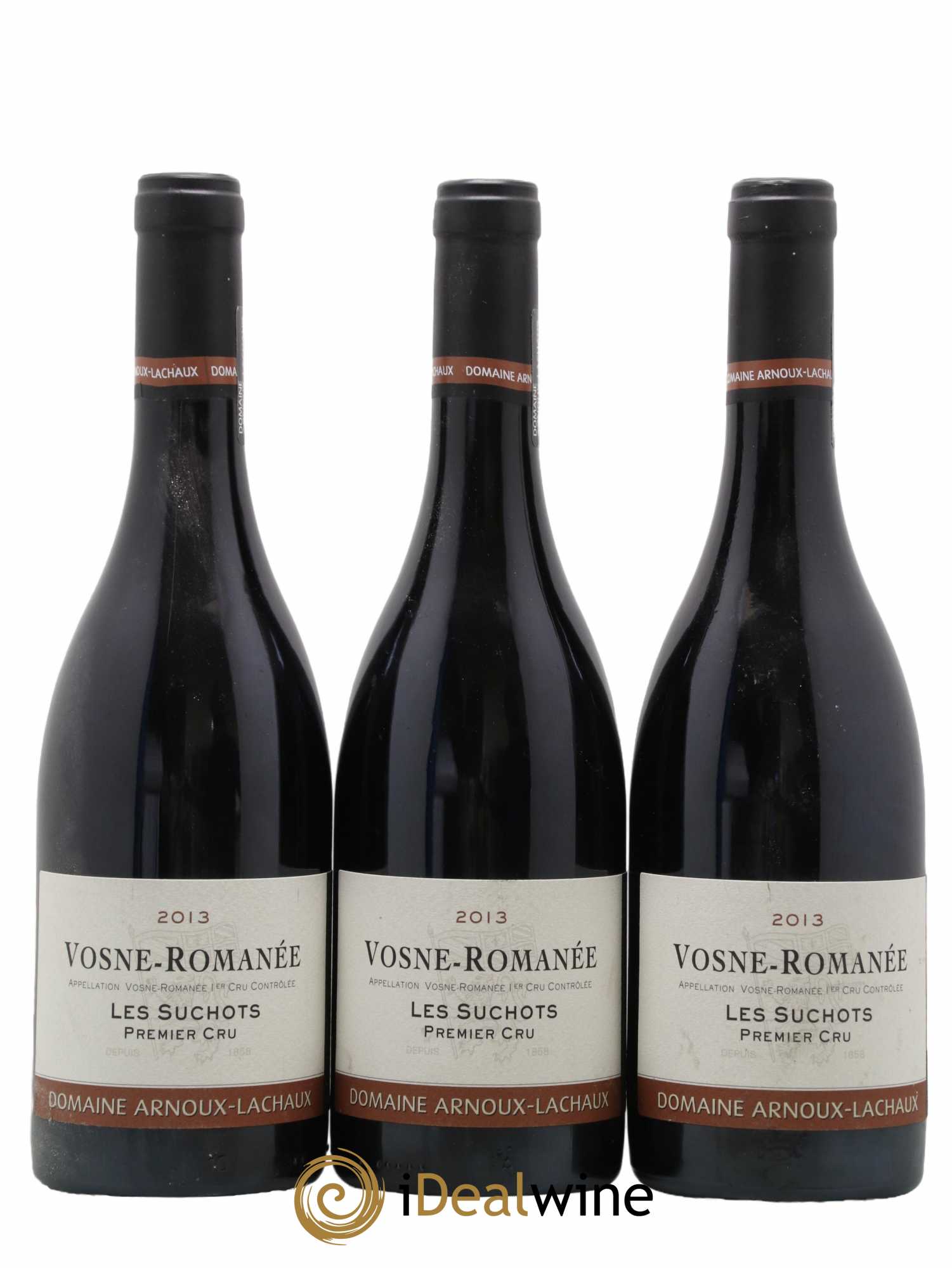 Vosne-Romanée 1er Cru Les Suchots Arnoux-Lachaux (Domaine) 2013 - Lot de 3 bouteilles - 0