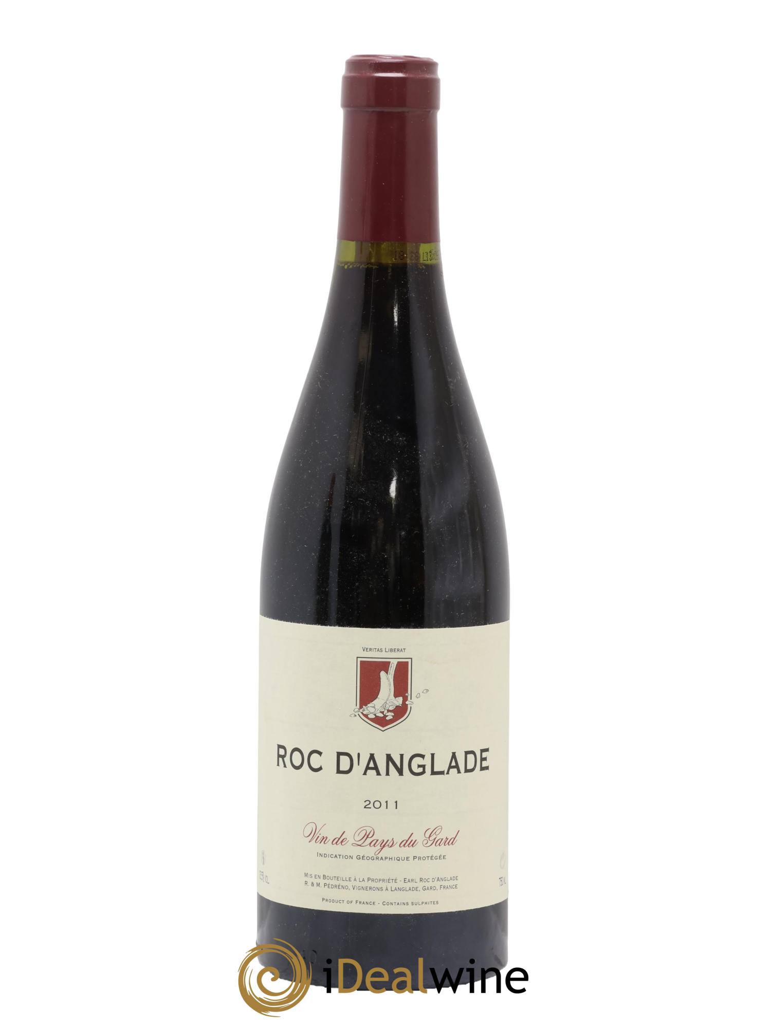 IGP Pays du Gard Roc d'Anglade Rémy Pédréno 2011 - Lot de 1 bouteille - 0