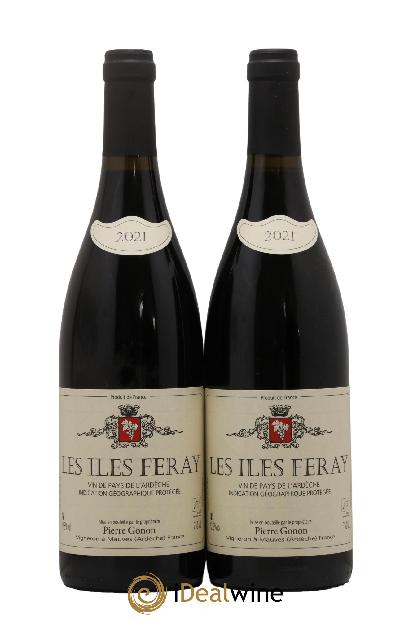 Ardèche Les Iles Feray Gonon (Domaine) 2021 - Lot de 2 bouteilles - 0