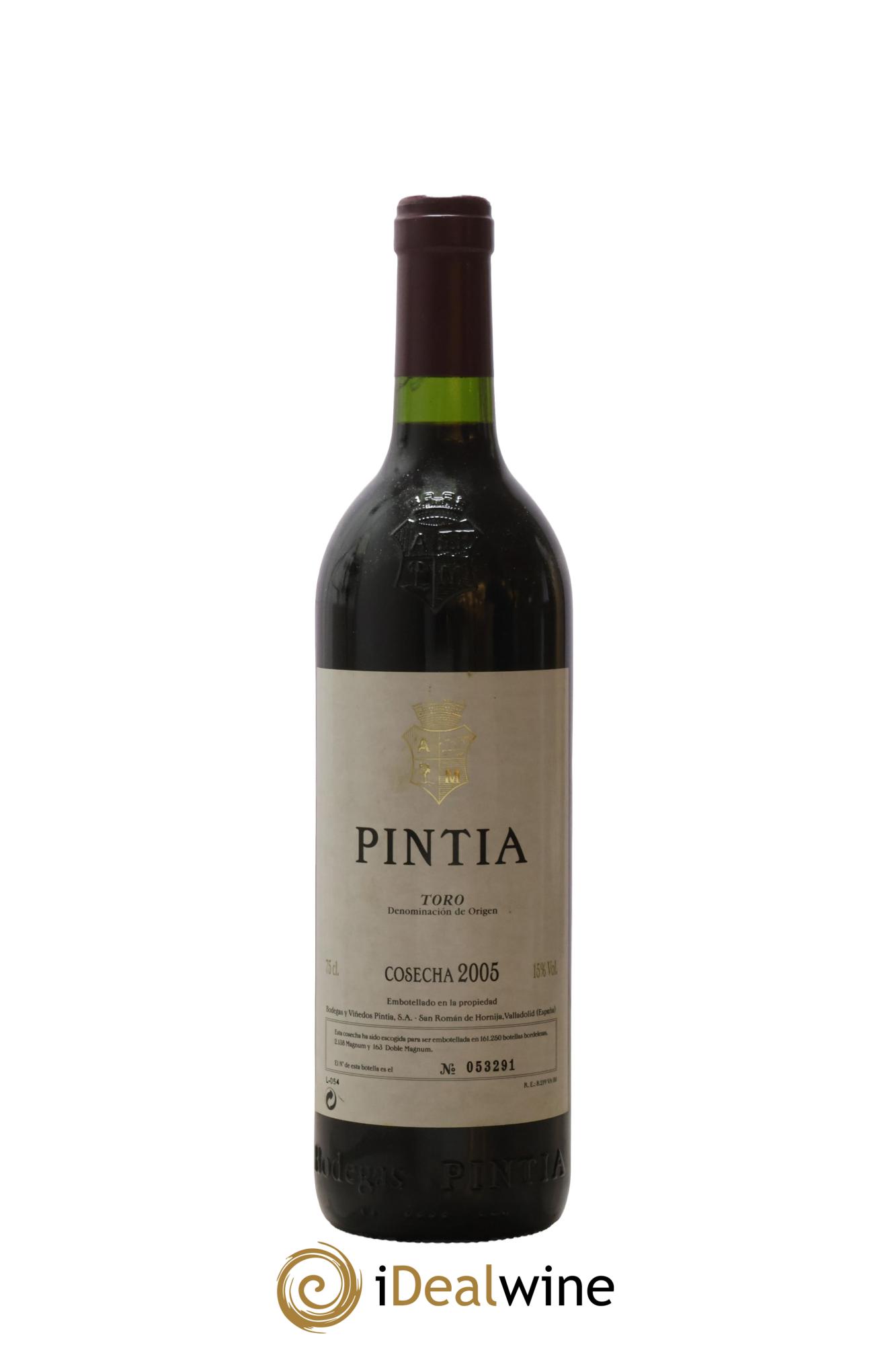 Toro DO Vega Sicilia Pintia Famille Alvarez 2005 - Lot of 1 bottle - 0
