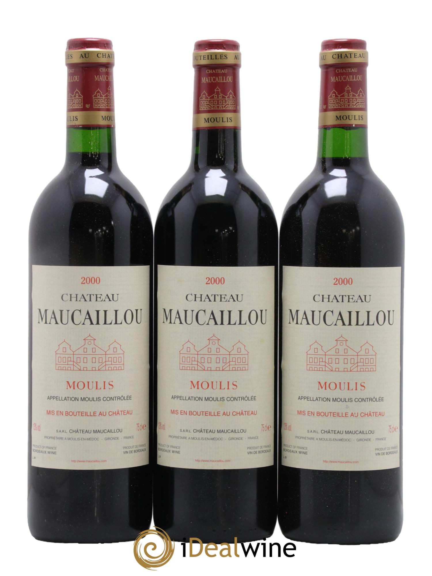 Château Maucaillou 2000 - Lot de 12 bouteilles - 1