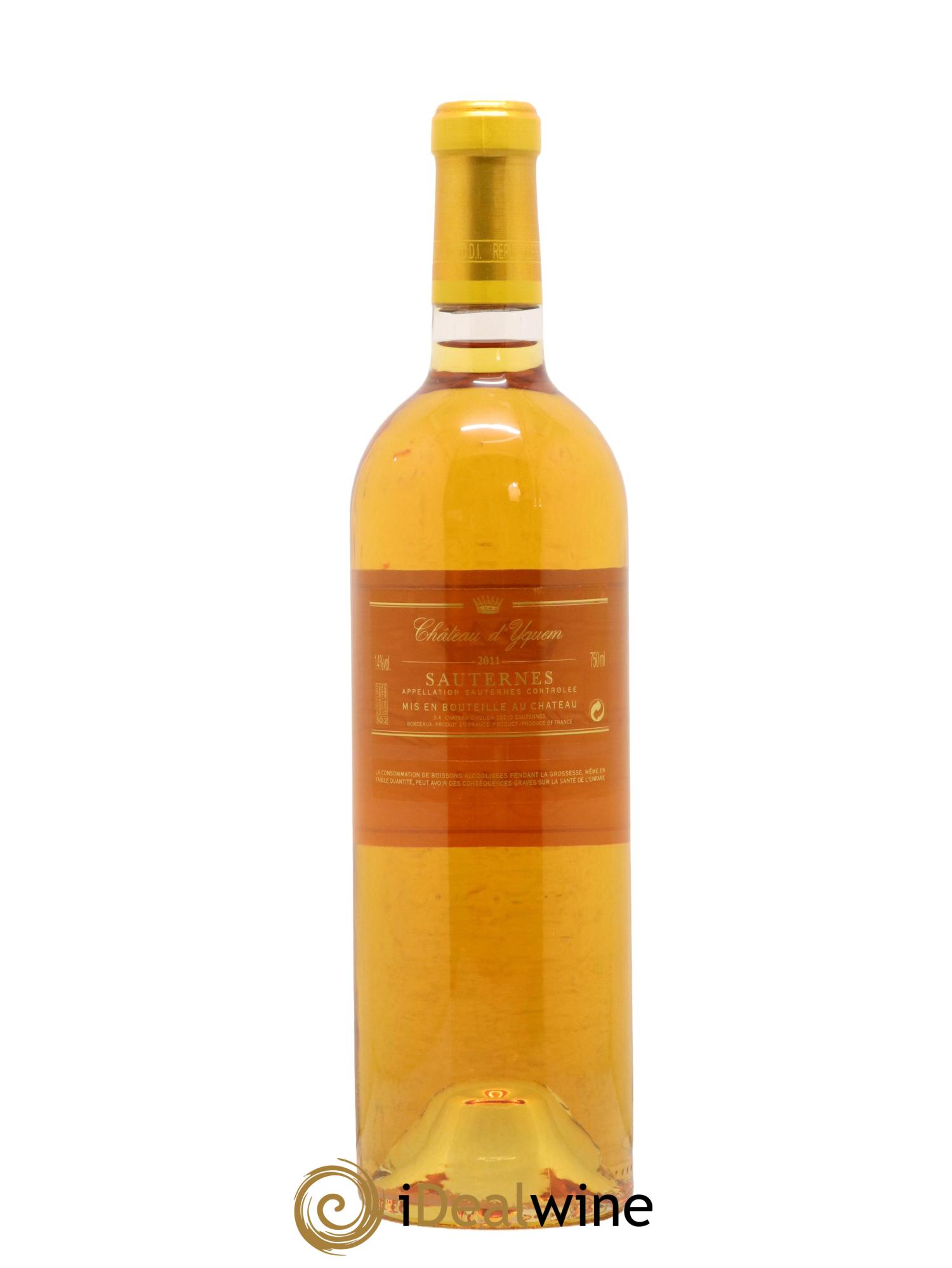 Château d' Yquem 1er Cru Classé Supérieur 2011 - Lotto di 1 bottiglia - 1