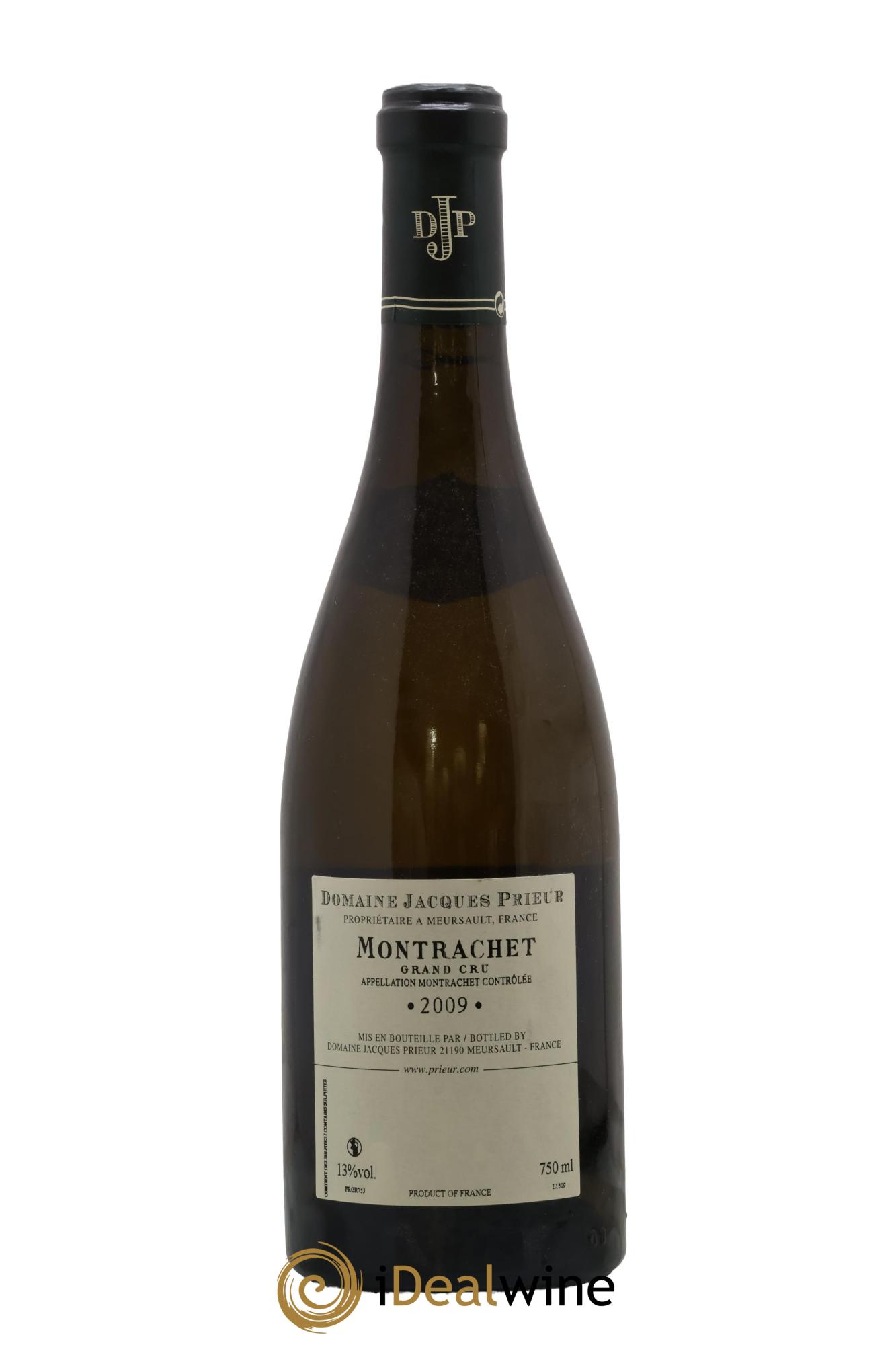 Montrachet Grand Cru Jacques Prieur (Domaine) 2009 - Lot de 1 bouteille - 1