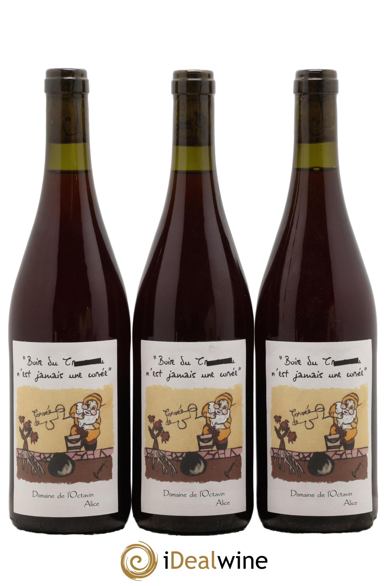Vin de France Trousseau Les Corvées Commendatore Domaine de L'Octavin - Alice Bouvot - Lot de 3 bouteilles - 0