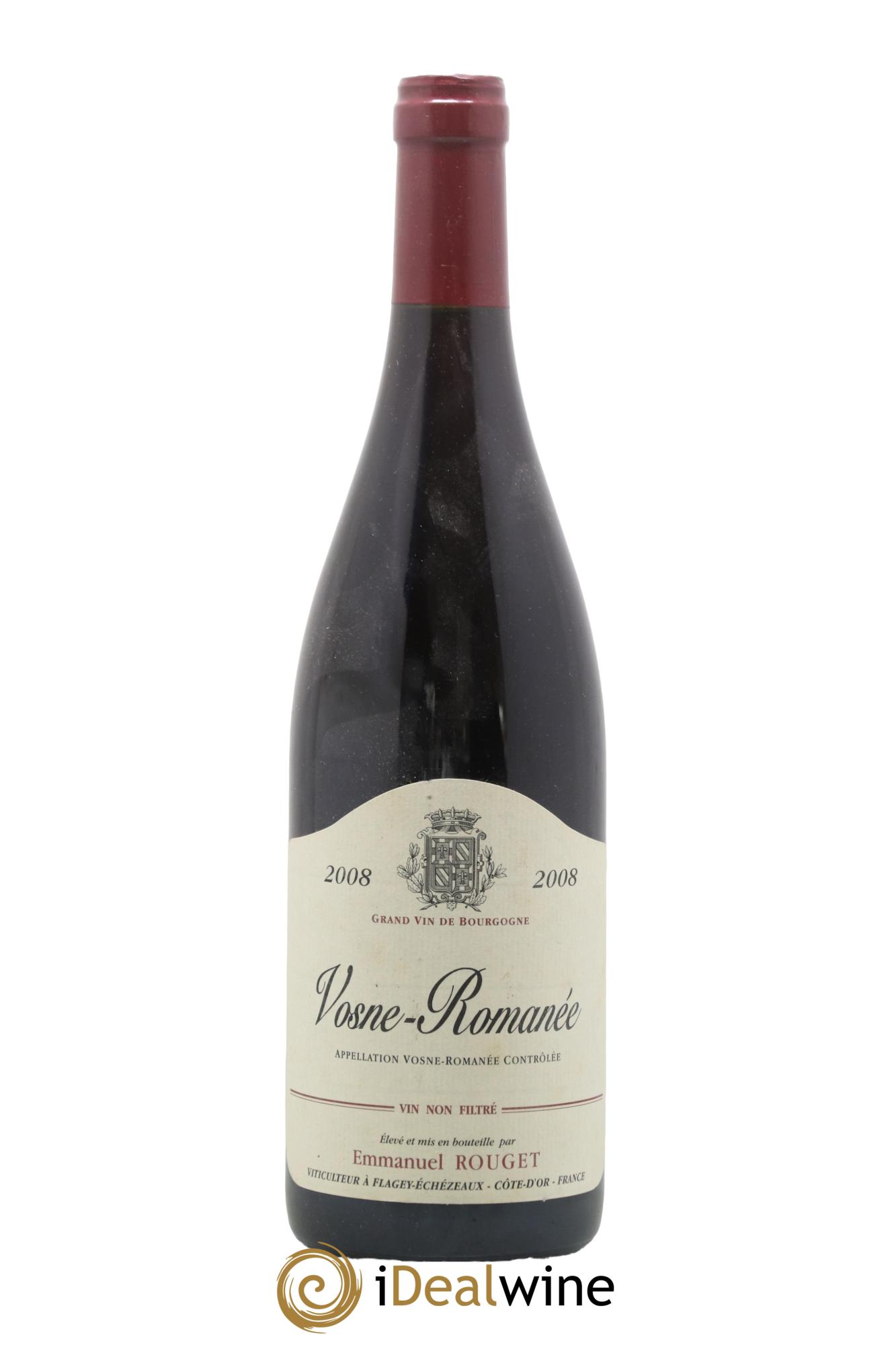 Vosne-Romanée Emmanuel Rouget 2008 - Lotto di 1 bottiglia - 0