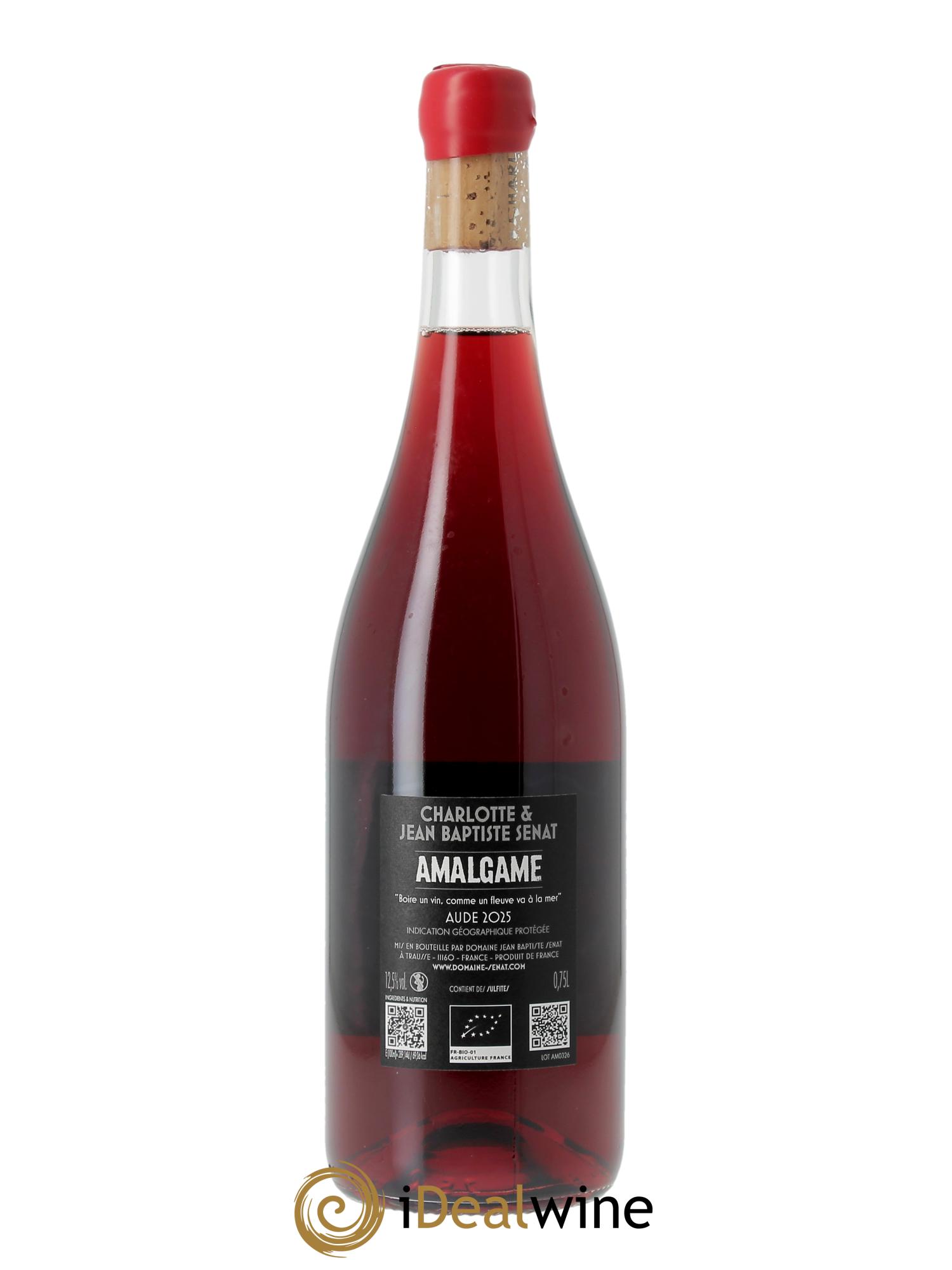 Aude Amalgame Jean-Baptiste Sénat  2025 - Lot of 1 bottle - 1