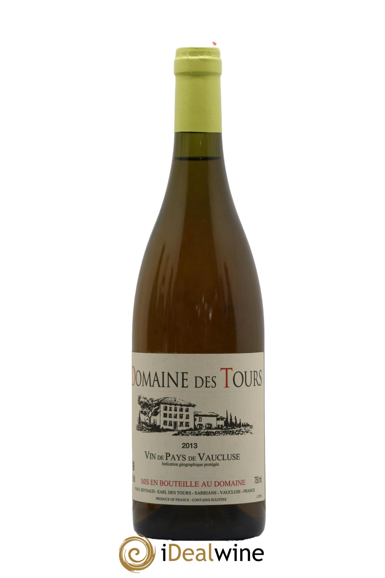 IGP Vaucluse (Vin de Pays de Vaucluse) Domaine des Tours Emmanuel Reynaud 2013 - Posten von 1 Flasche - 0
