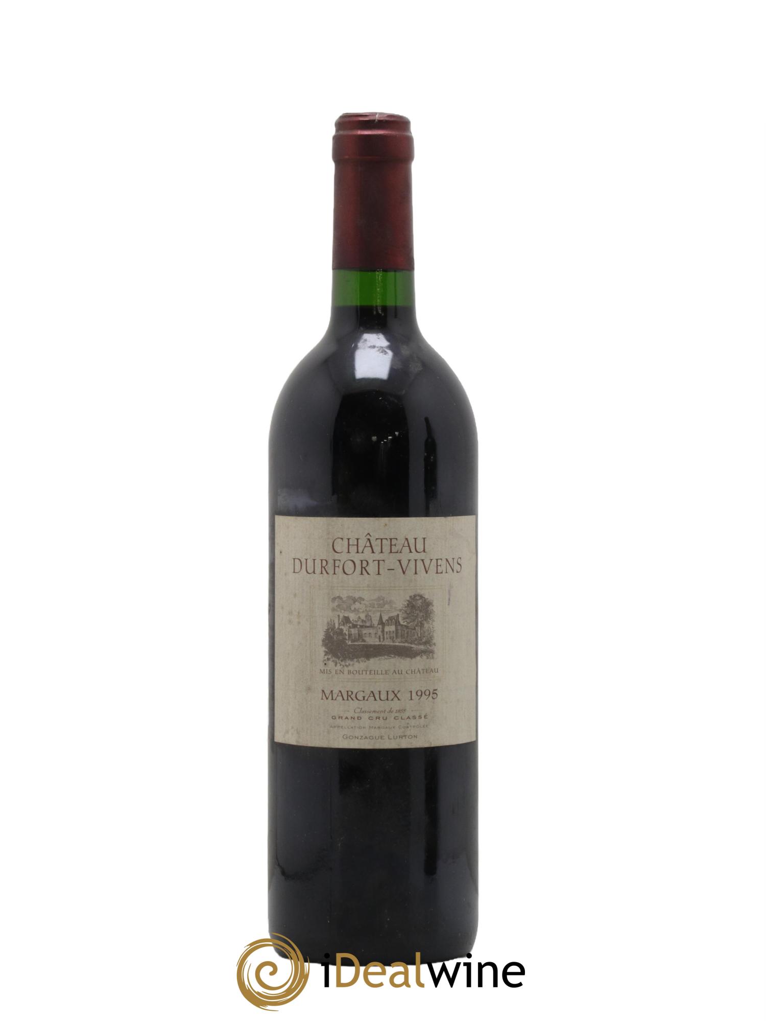 Château Durfort Vivens 2ème Grand Cru Classé 1995 - Lot de 1 bouteille - 0