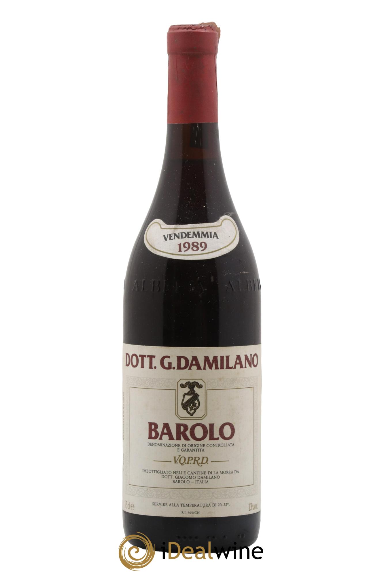 Barolo DOCG Damilano 1989 - Lotto di 1 bottiglia - 0