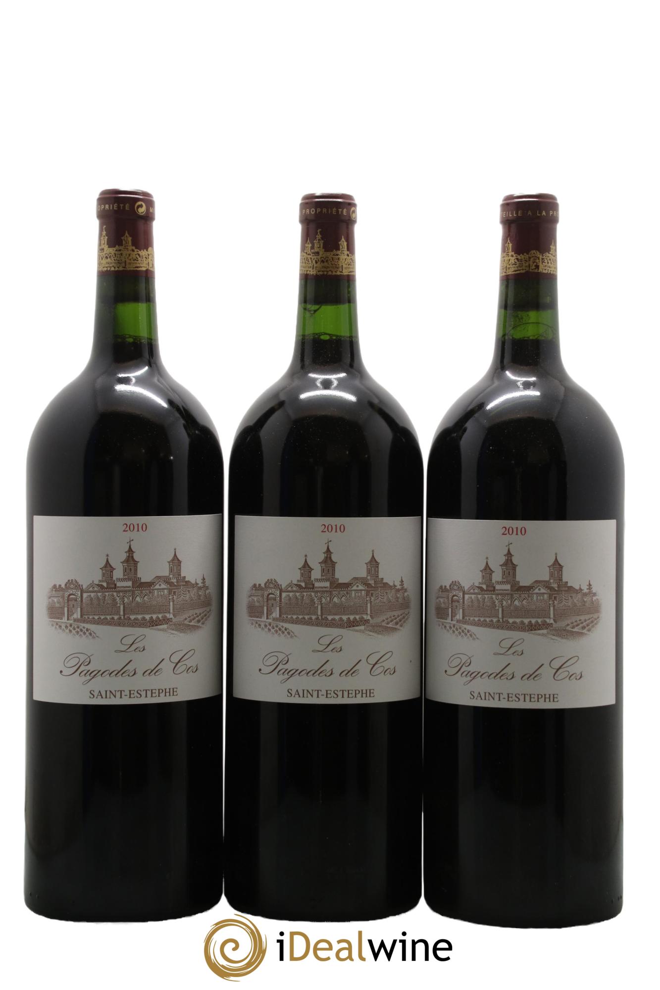 Les Pagodes de Cos Second Vin 2010 - Posten von 6 Magnum - 1