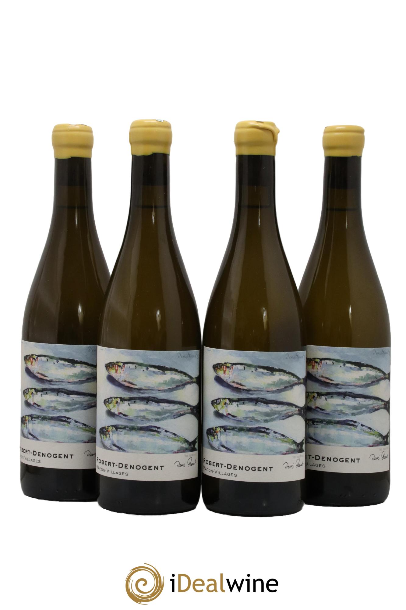 Mâcon-Villages Les Sardines Robert Denogent (Domaine) 2022 - Lot de 4 bouteilles - 0