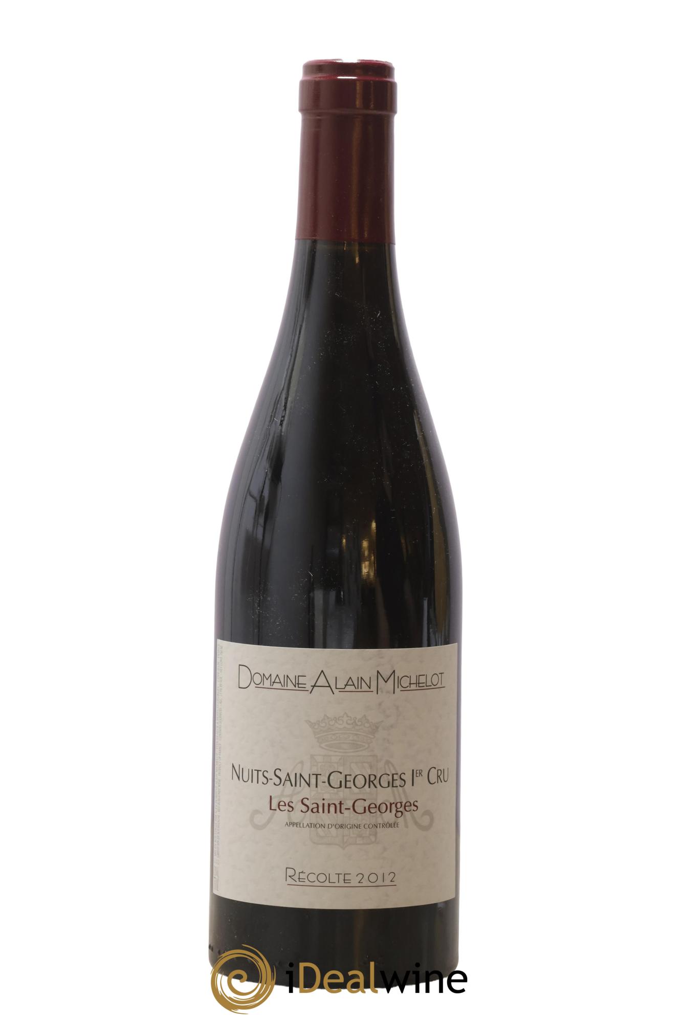 Nuits Saint-Georges 1er Cru Les Saint-Georges Alain Michelot (Domaine) 2012 - Lot de 1 bouteille - 0