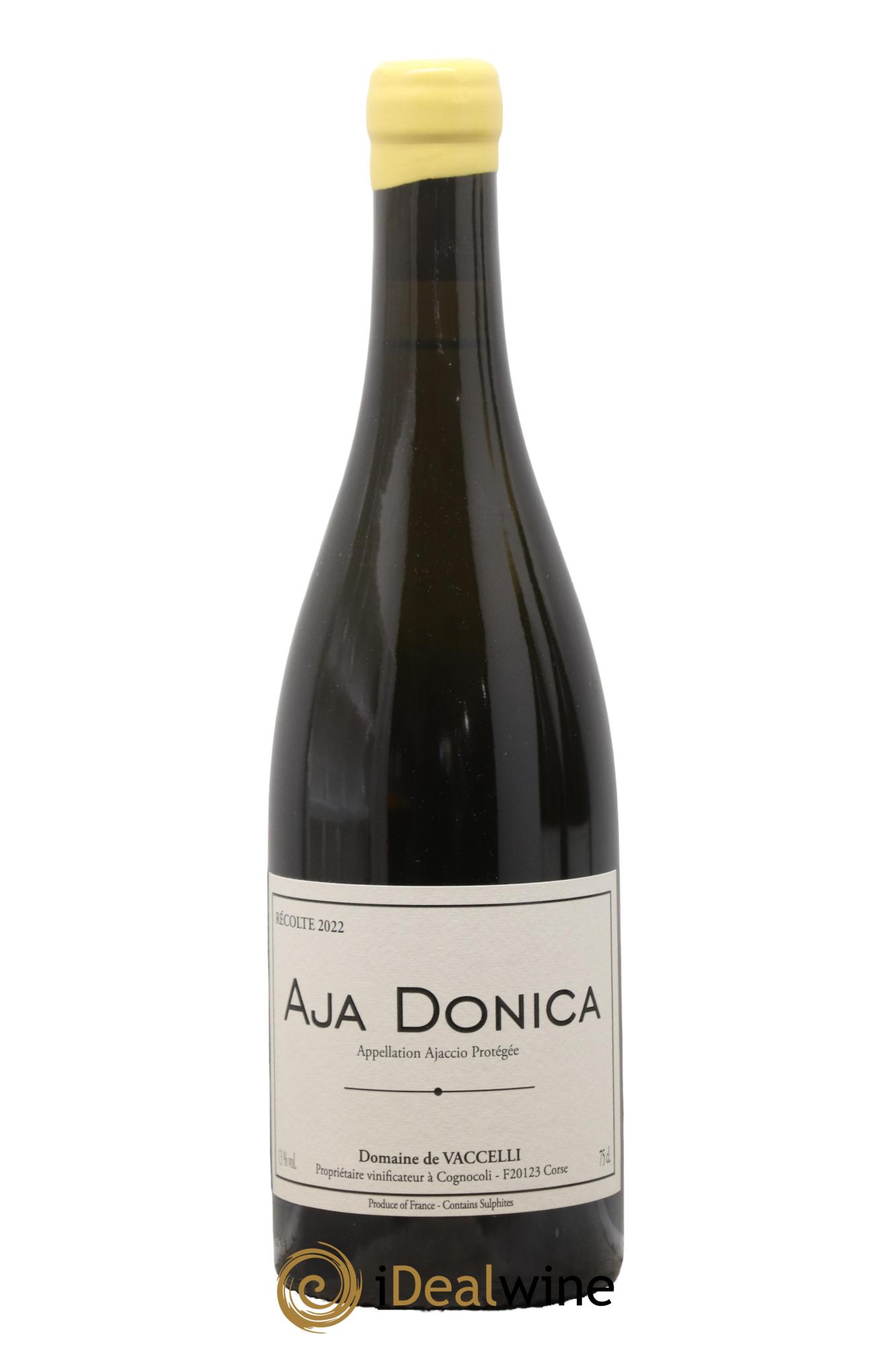 Ajaccio Aja Donica Vaccelli 2022 - Posten von 1 Flasche - 0