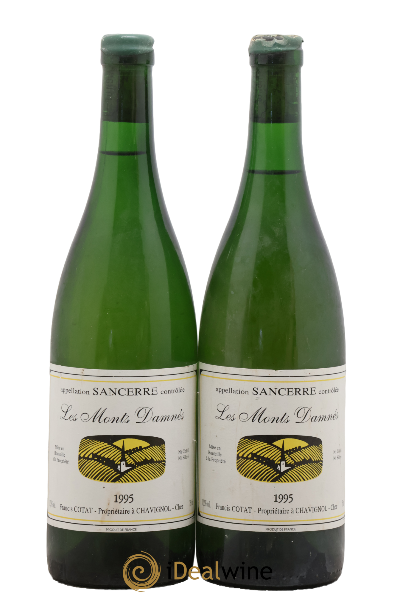Sancerre Les Monts Damnés Francis Cotat 1995 - Posten von 2 Flaschen - 0