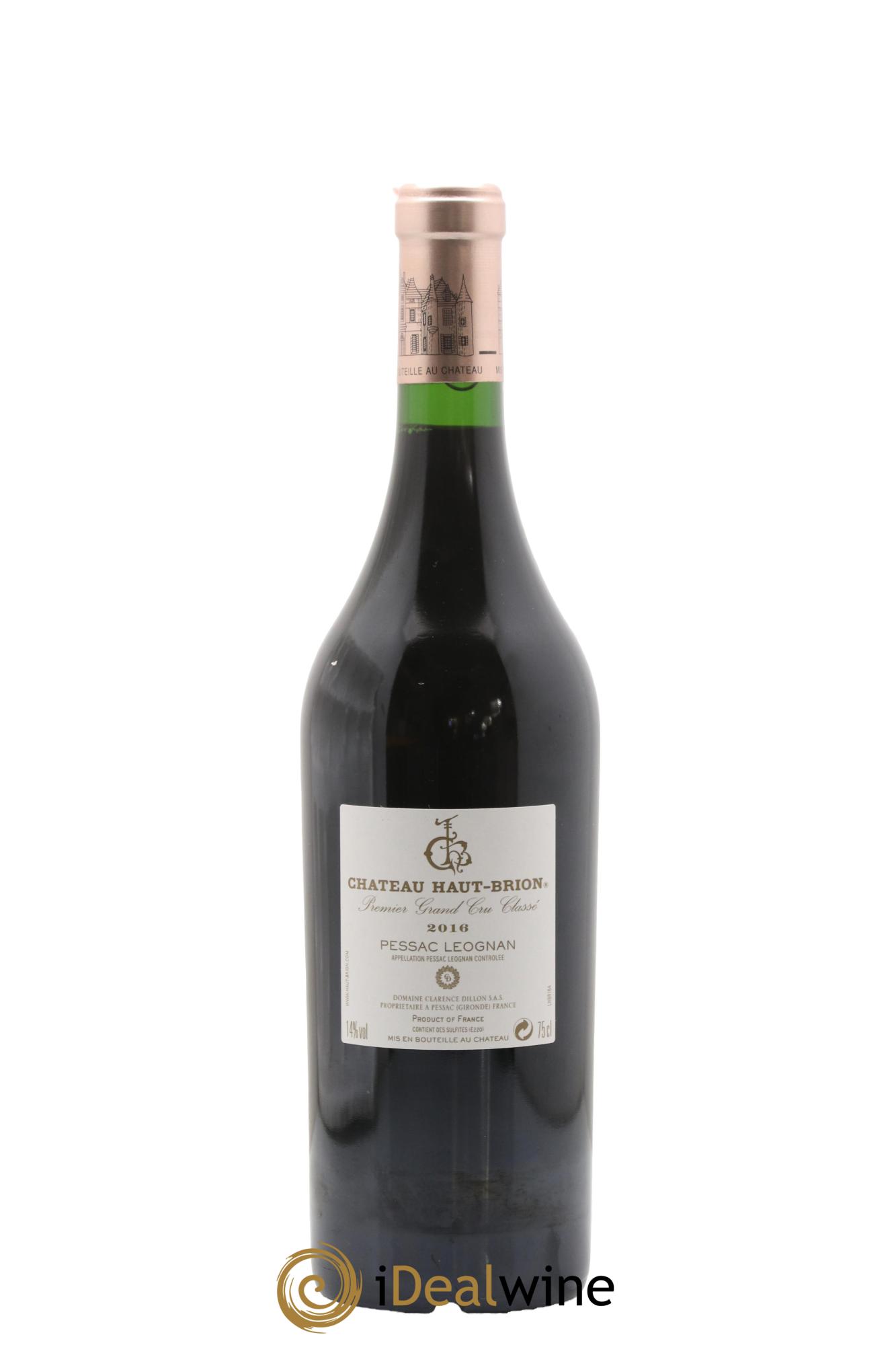 Château Haut Brion 1er Grand Cru Classé 2016 - Lot of 1 bottle - 2