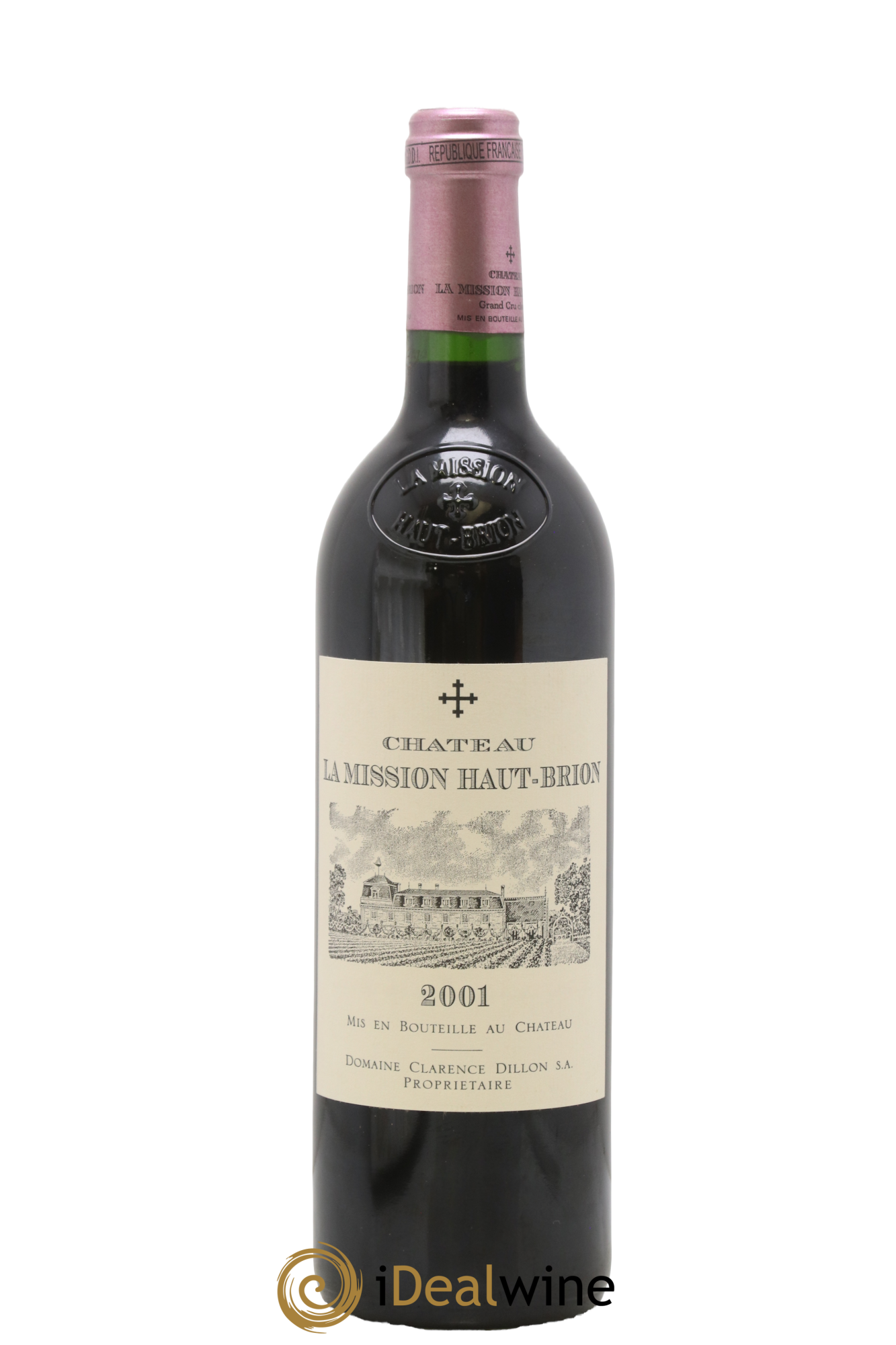 Château la Mission Haut-Brion Cru Classé de Graves 2001 - Lot de 1 bouteille - 0