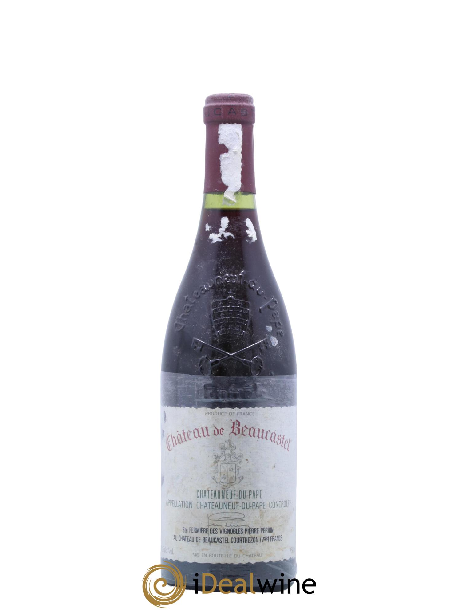 Châteauneuf-du-Pape Château de Beaucastel Famille Perrin 1990 - Lot de 1 bouteille - 0