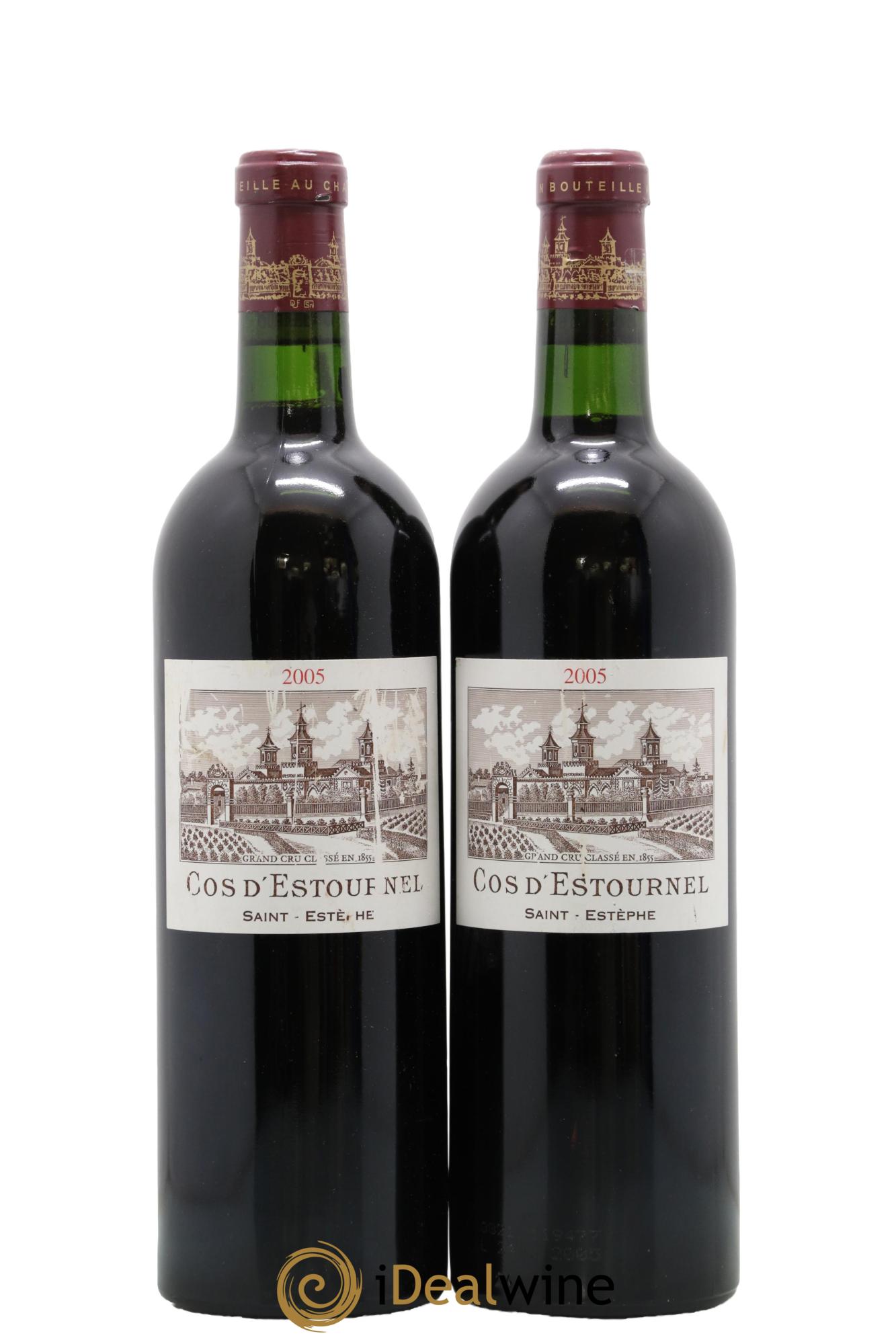 Cos d'Estournel 2ème Grand Cru Classé 2005 - Lotto di 2 bottiglie - 0