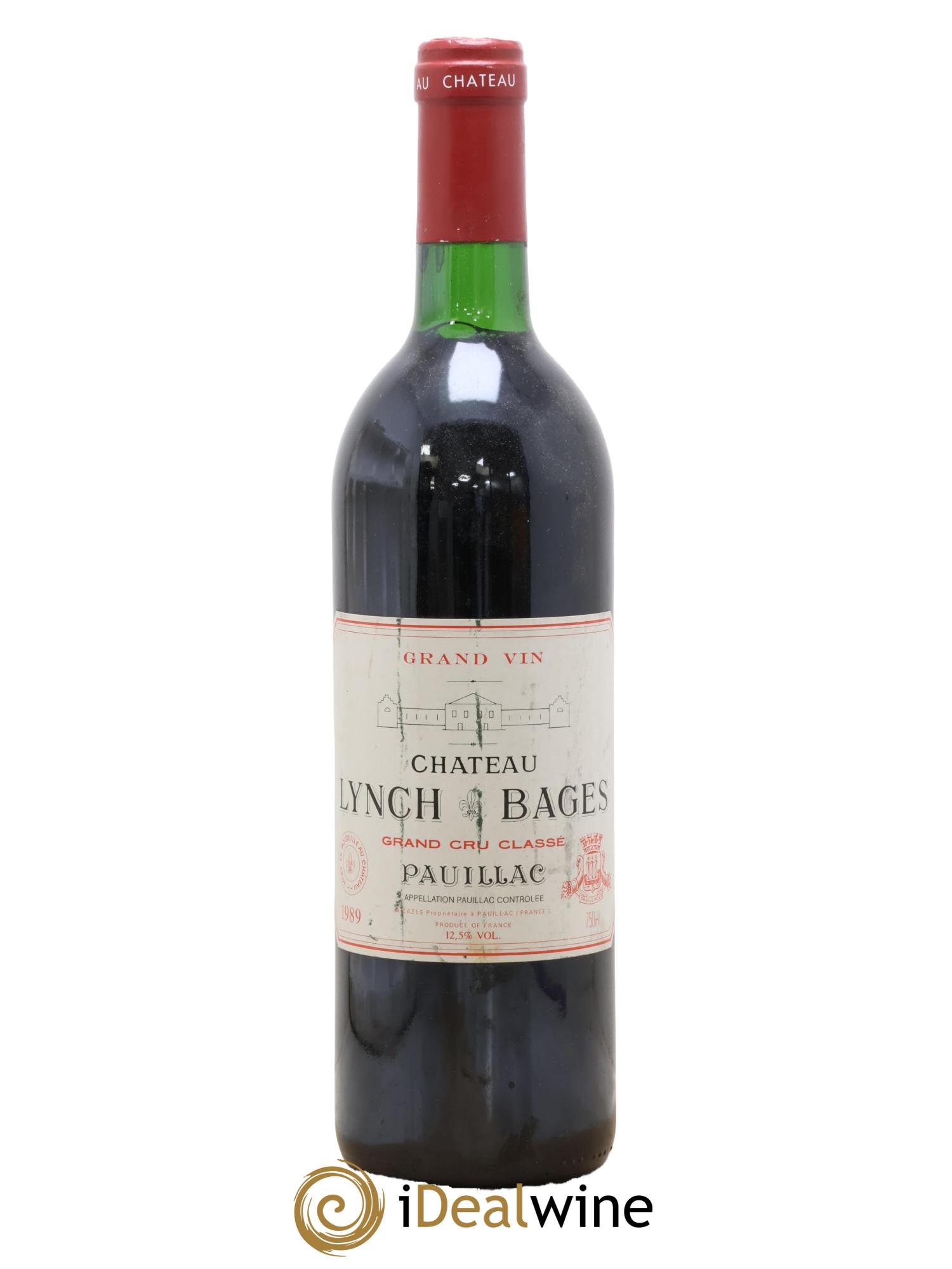 Château Lynch Bages 5ème Grand Cru Classé 1989 - Lot of 1 bottle - 0