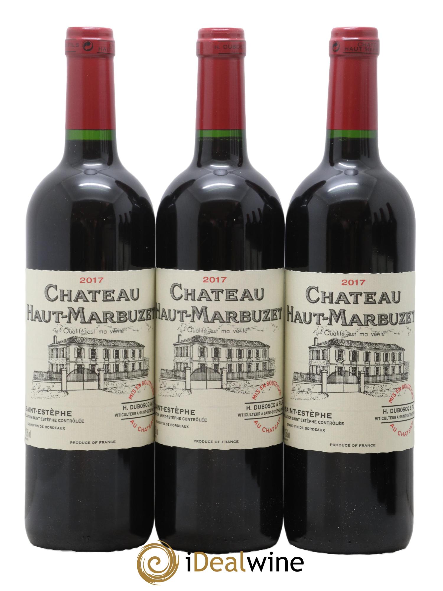 Château Haut Marbuzet 2017 - Lot de 6 bouteilles - 2