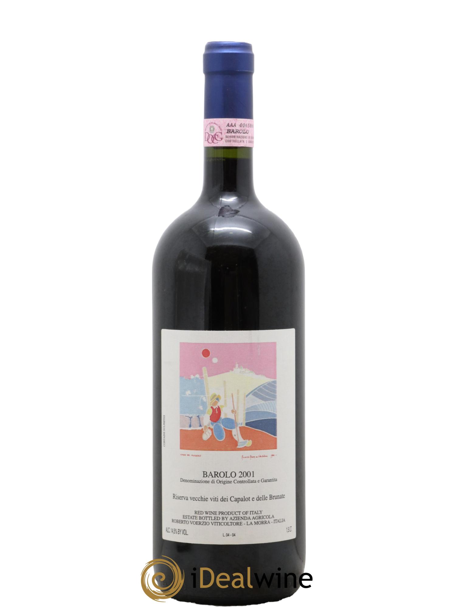 Barolo DOCG Riserva Vecchie Viti dei Capalot e delle Brunate Roberto Voerzio 2001 - Lot de 1 magnum - 0