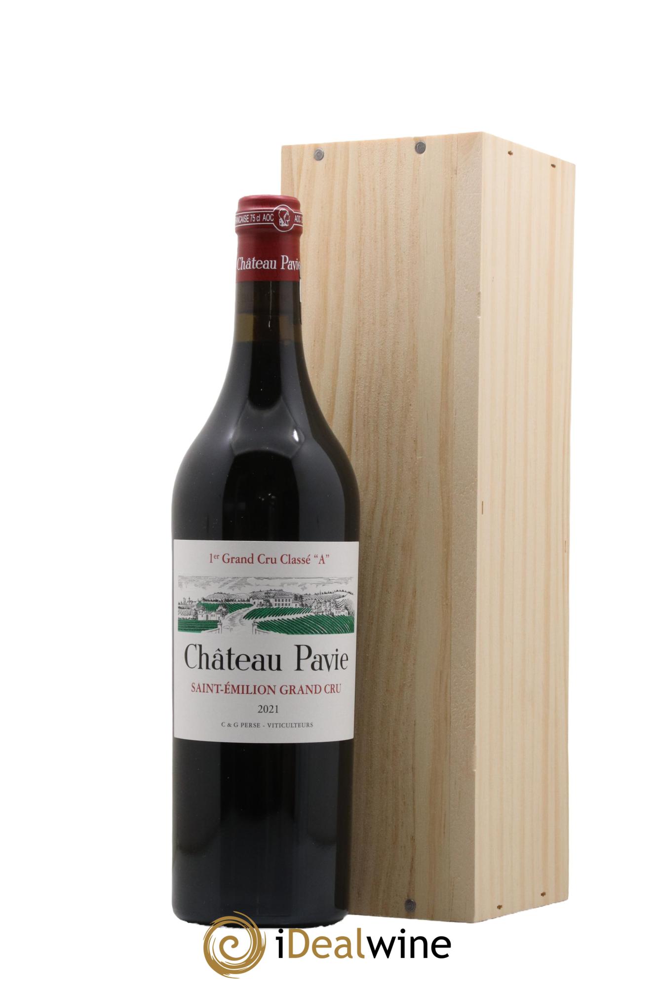 Château Pavie 1er Grand Cru Classé A 2021 - Lot de 1 bouteille - 0