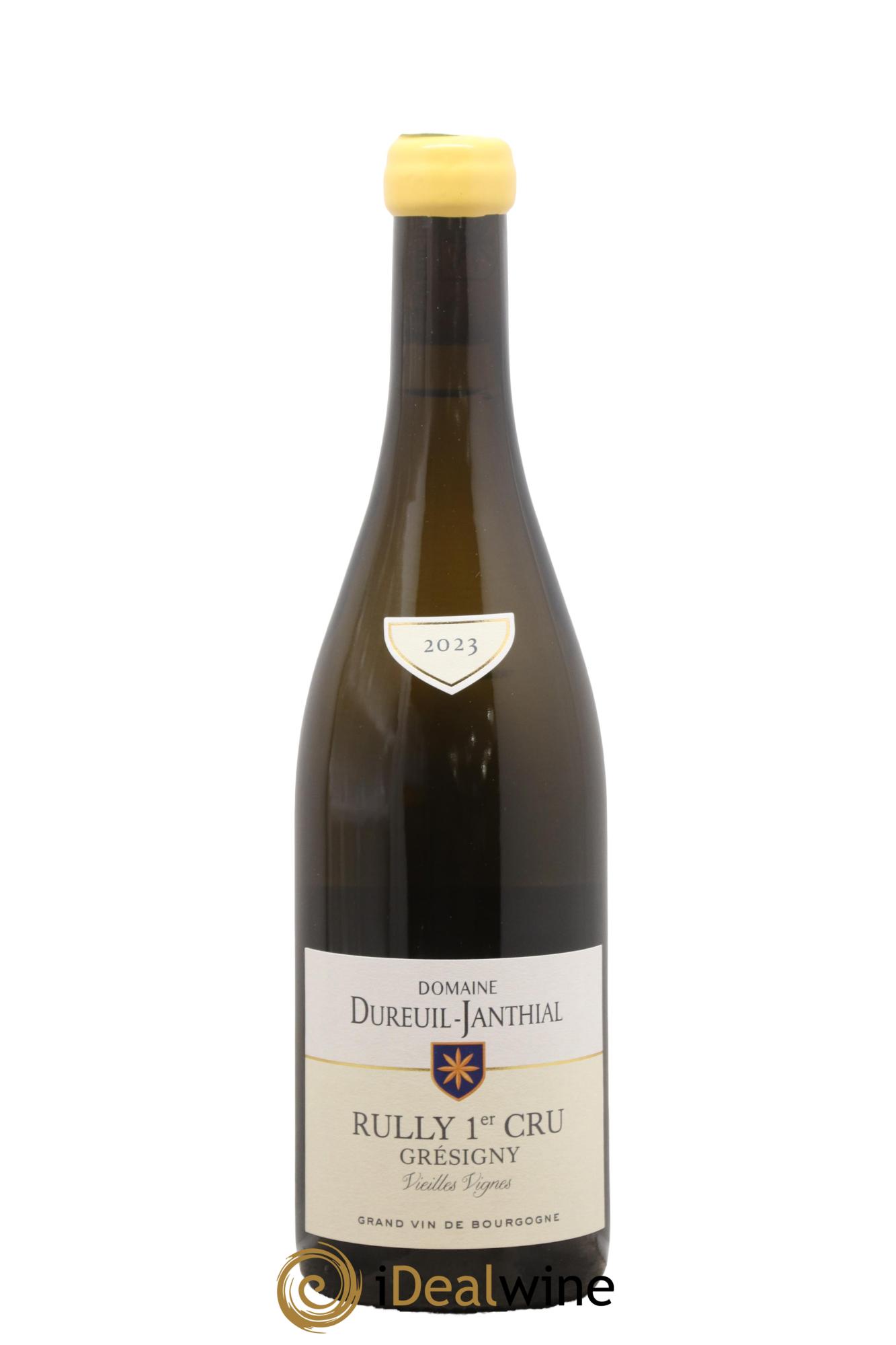 Rully 1er Cru Grésigny Vieilles Vignes Vincent Dureuil-Janthial 2023 - Lotto di 1 bottiglia - 0