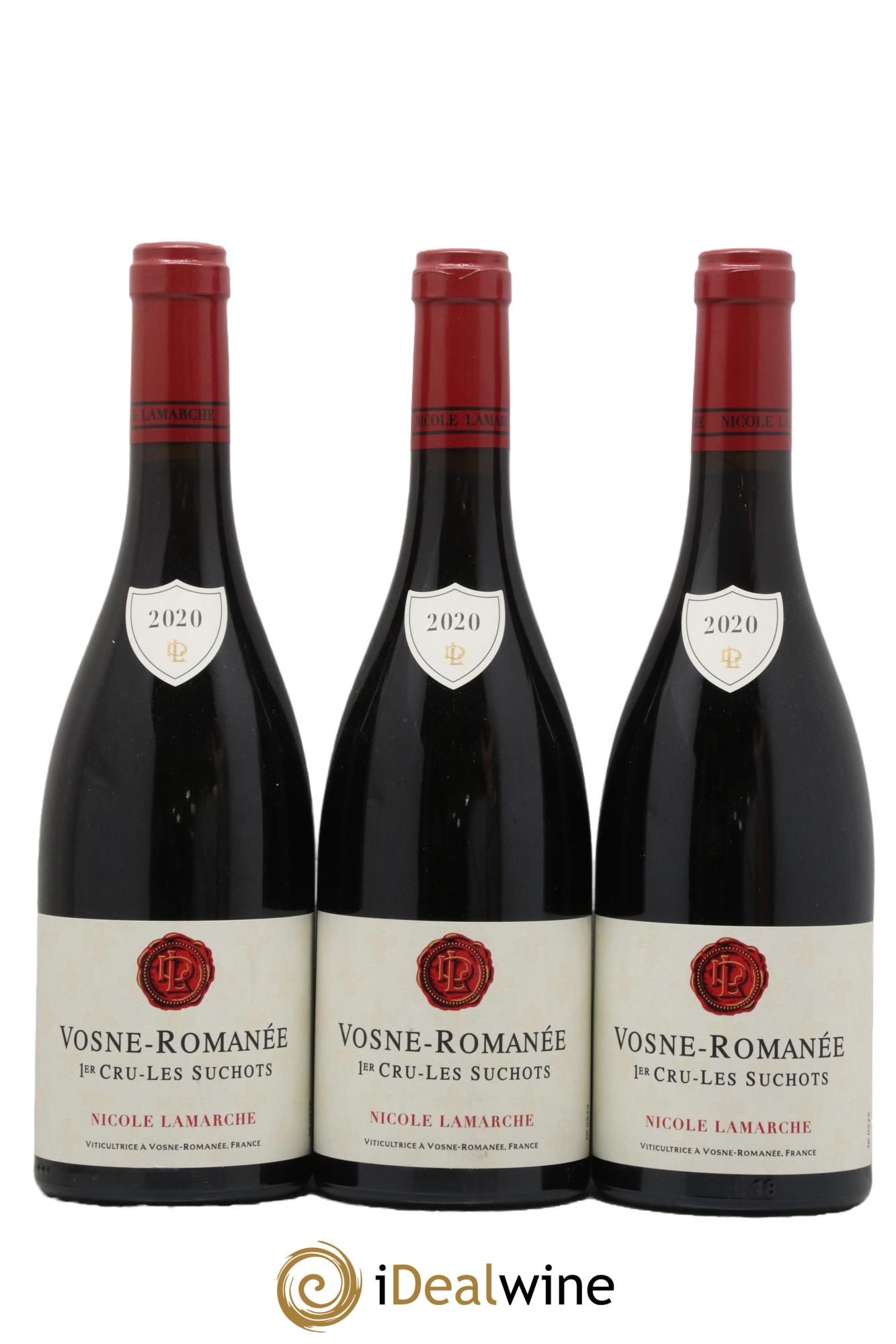 Vosne-Romanée 1er Cru Les Suchots Lamarche (Domaine) 2020 - Lot de 3 bouteilles - 0
