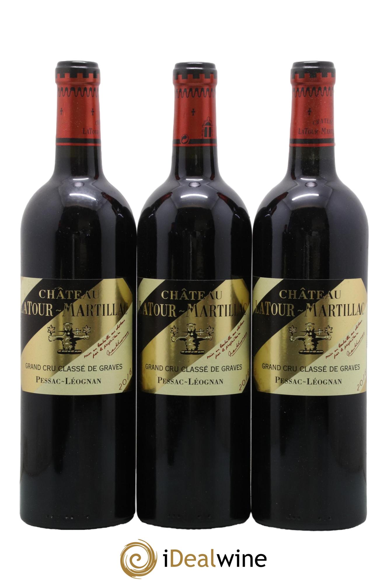 Château Latour-Martillac Cru Classé de Graves 2016 - Lot de 6 bouteilles - 1