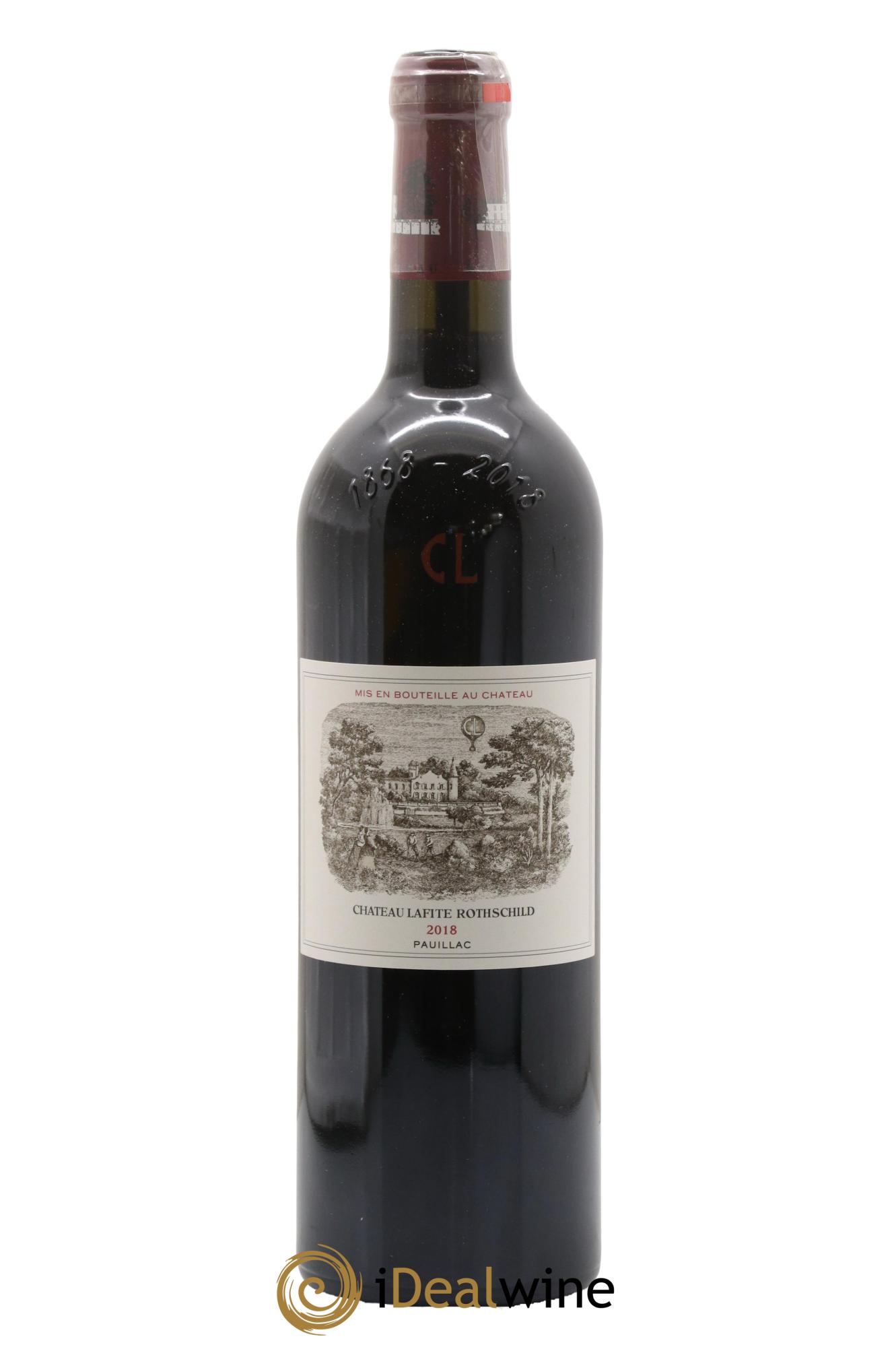 Château Lafite Rothschild 1er Grand Cru Classé 2018 - Lot de 1 bouteille - 1