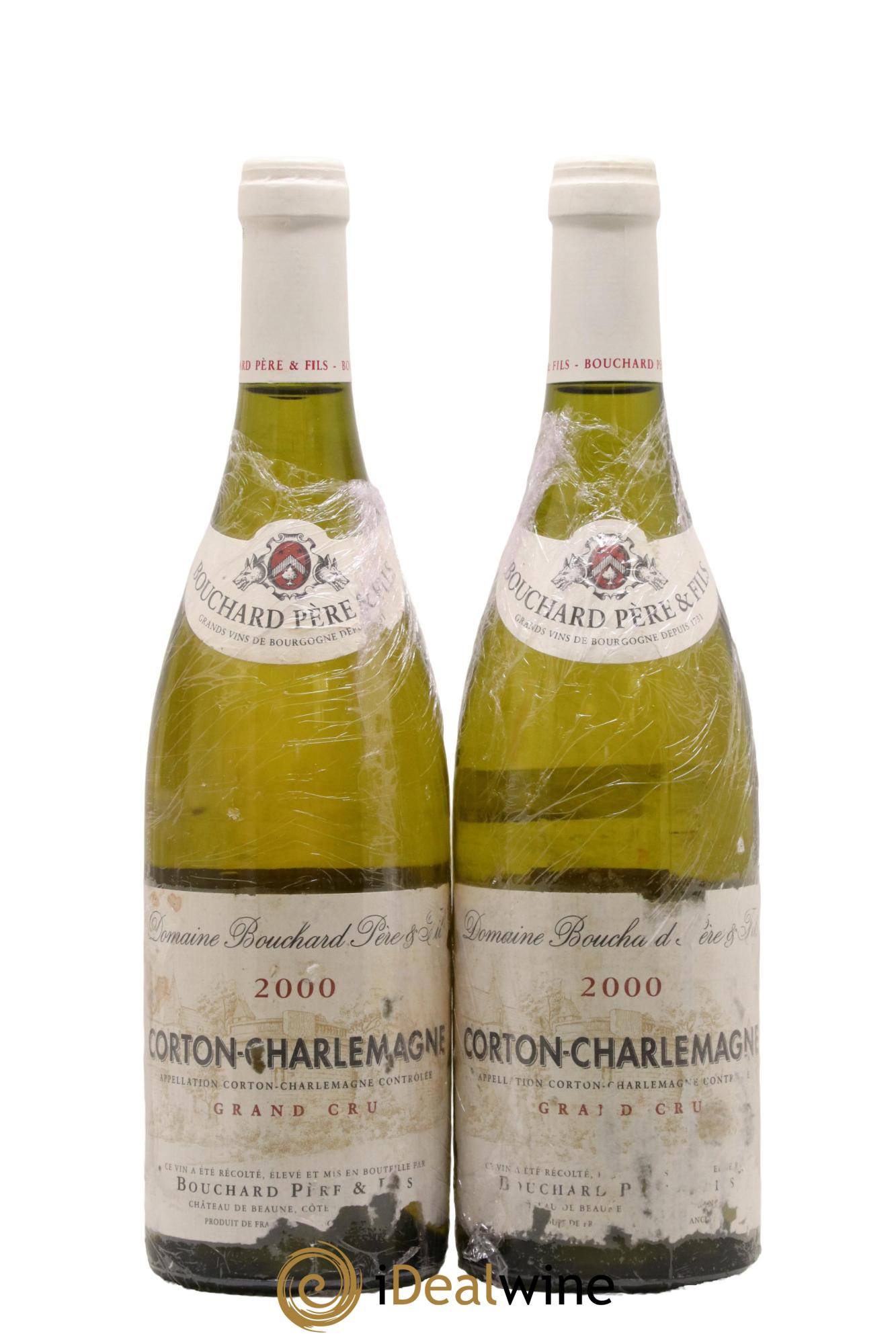 Corton-Charlemagne Grand Cru Bouchard Père & Fils 2000 - Lot of 2 bottles - 0